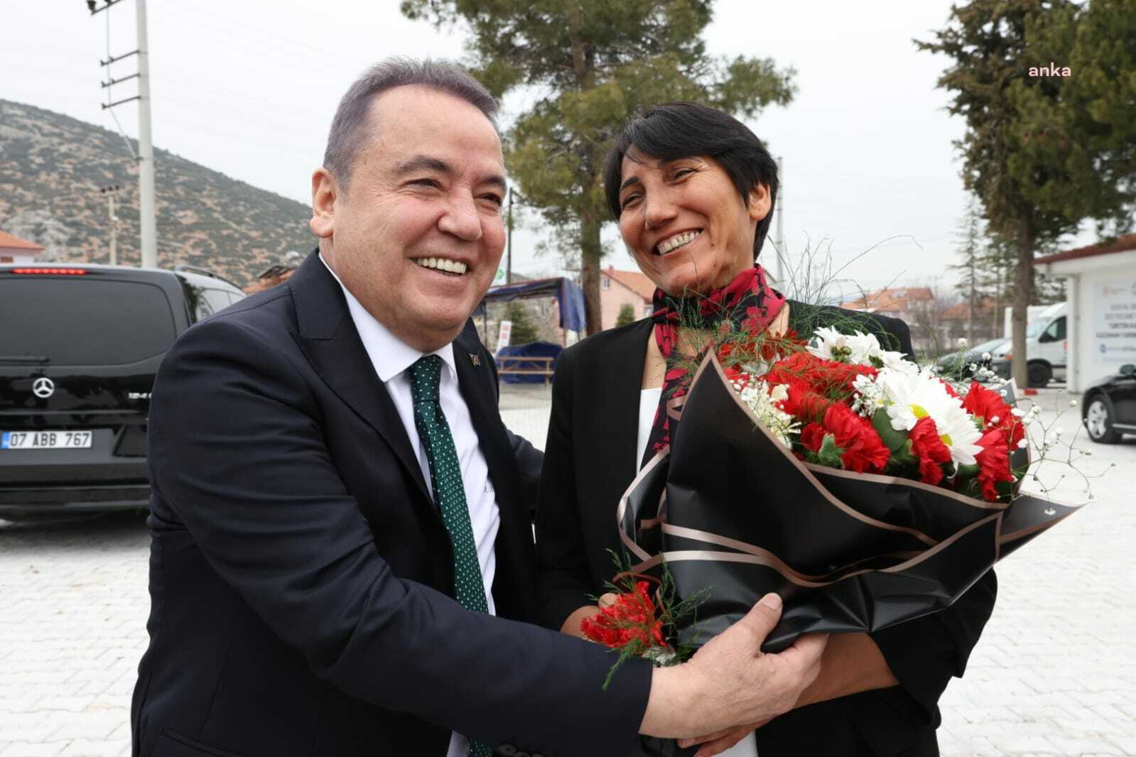 ANTALYA BÜYÜKŞEHİR BELEDİYE BAŞKANI BÖCEK KORKUETLİ’NDE KOORKOP’U ZİYARET ETTİ