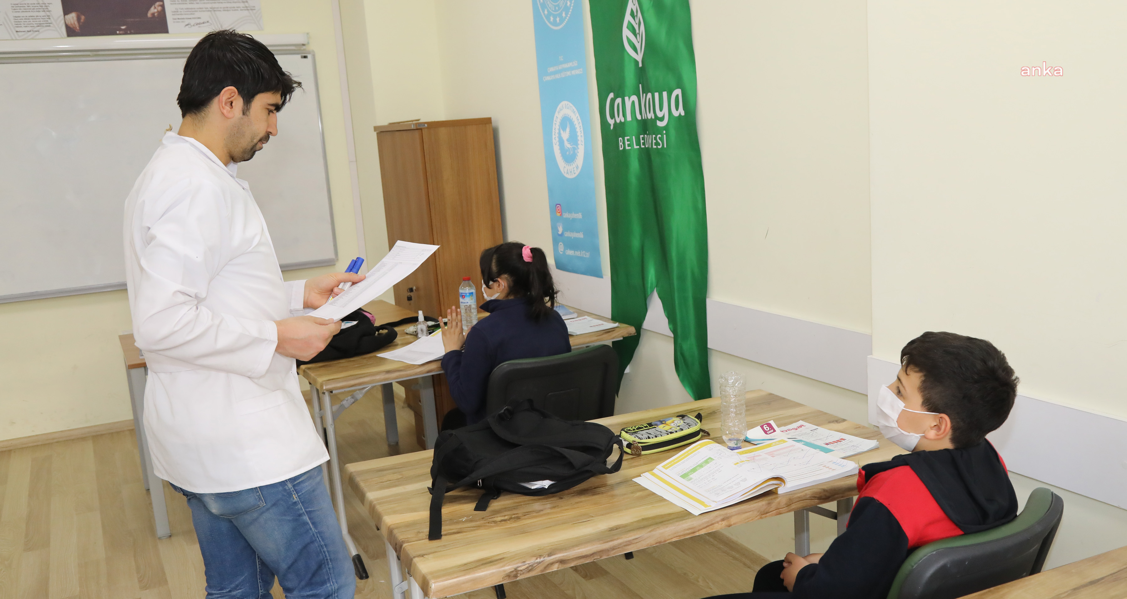 ÇANKAYA AKADEMİ'DE ÖĞRENCİLER SINAV HAZIRLIKLARINA DEVAM EDİYOR