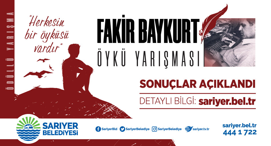 FAKİR BAYKURT ÖYKÜ YARIŞMASI’NIN SONUÇLARI AÇIKLANDI