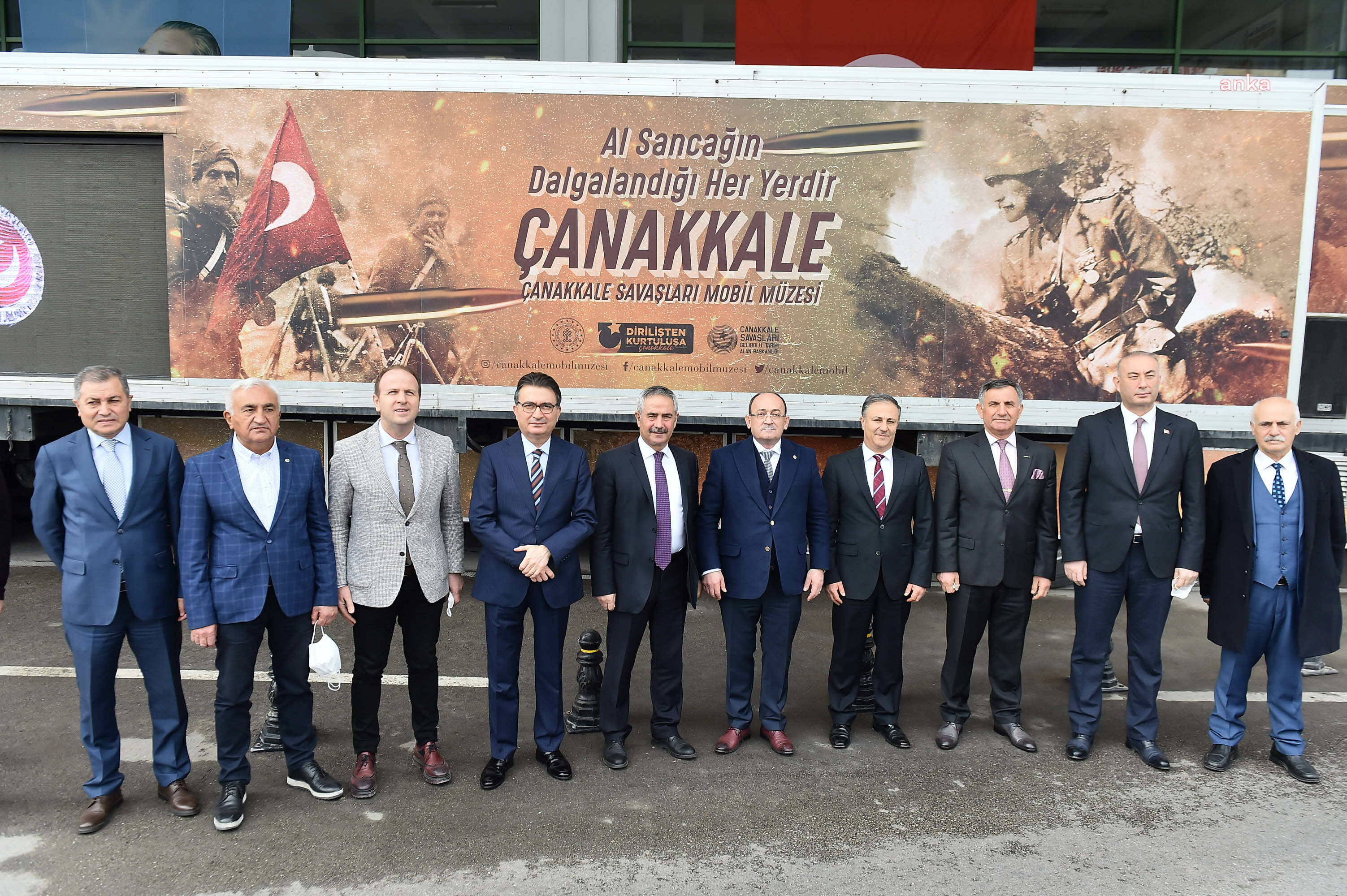 ÇANAKKALE MOBİL MÜZE TIR'I AŞTİ’DE