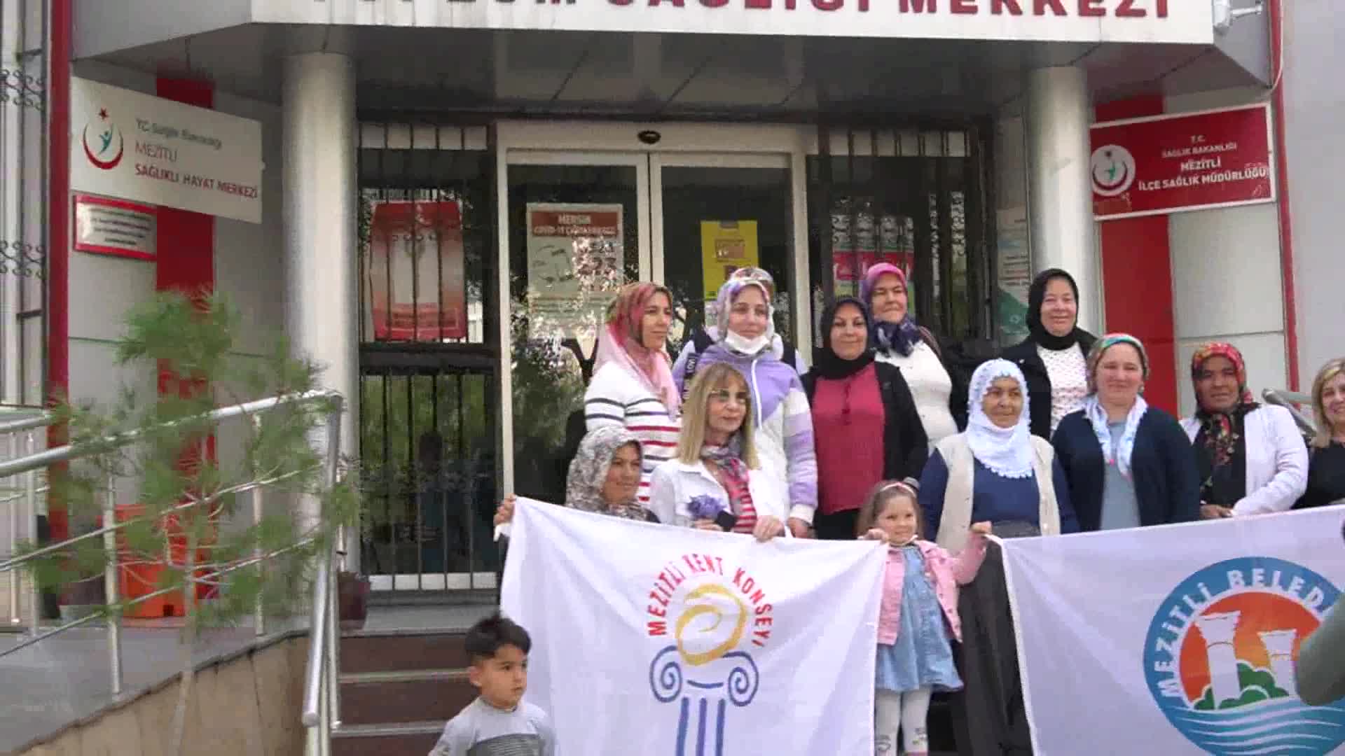 MEZİTLİ’DE 1000 KADINA KANSER TARAMASI YAPILDI