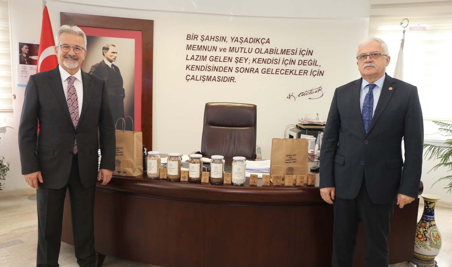 ATA TOHUMLARI BURHANİYE’DE ÜRETİLECEK