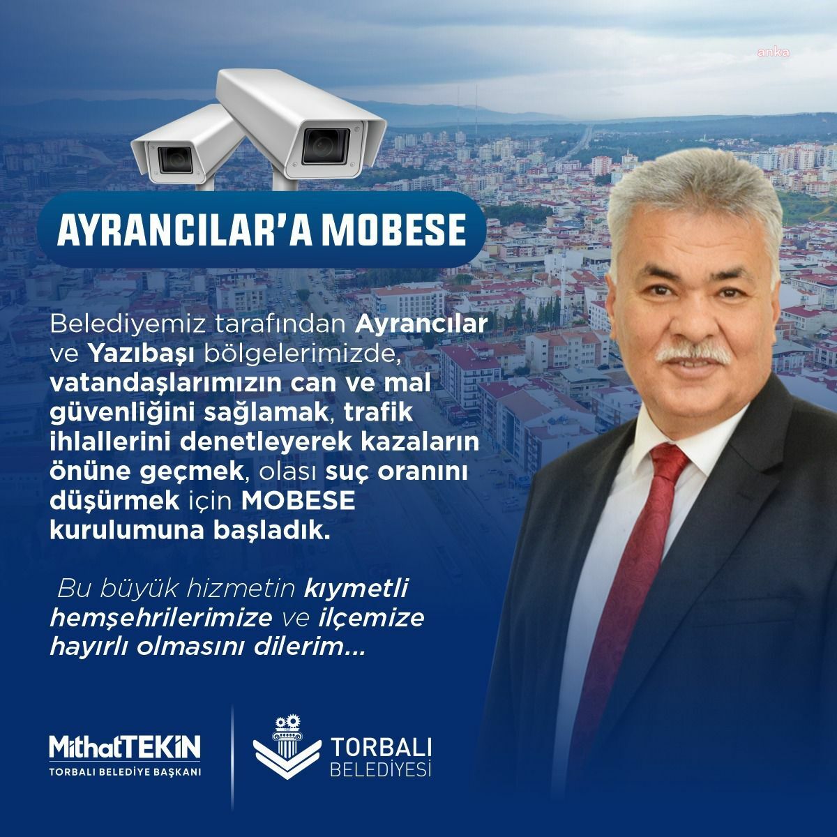 TORBALI BELEDİYESİ'NDEN MOBESE HAMLESİ