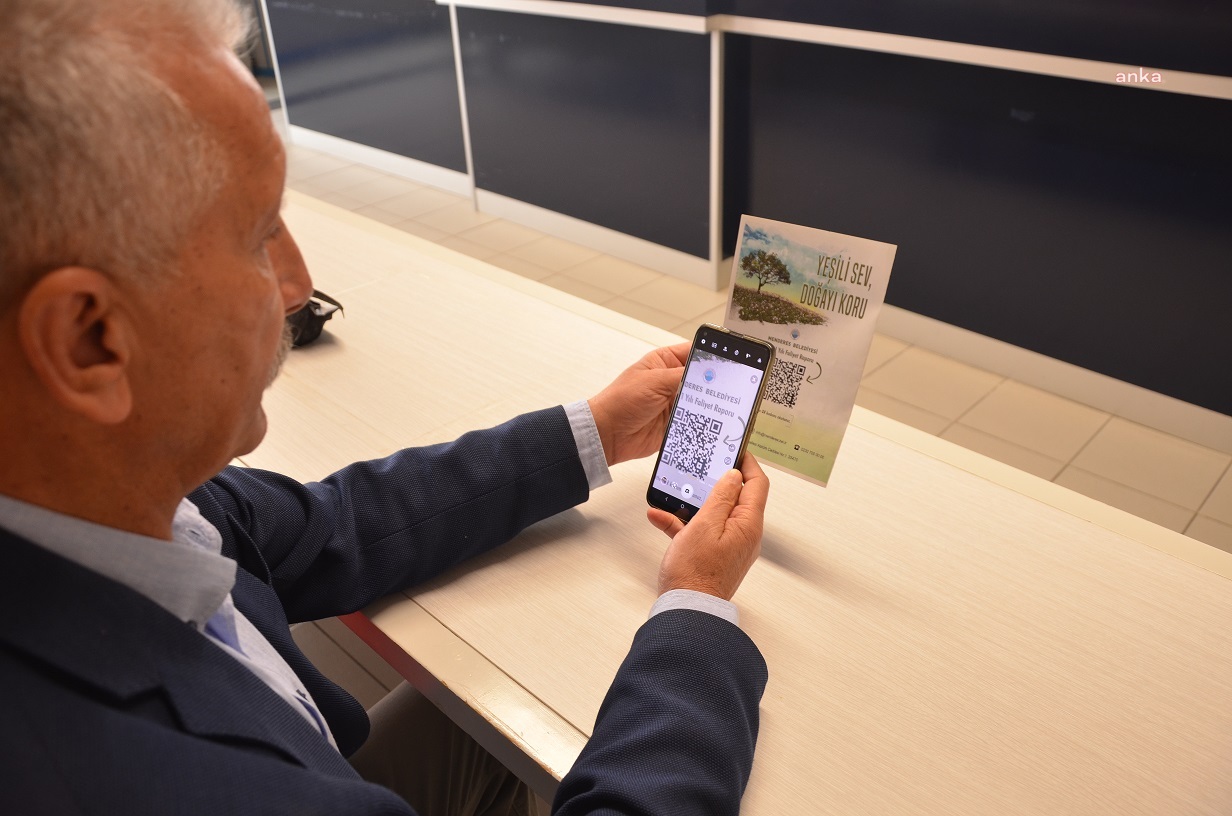 MENDERES BELEDİYESİ’NDE "QR KOD" DÖNEMİ. BELEDİYENİN RAPORLARINA DİJİTAL ORTAMDA ULAŞILABİLECEK.