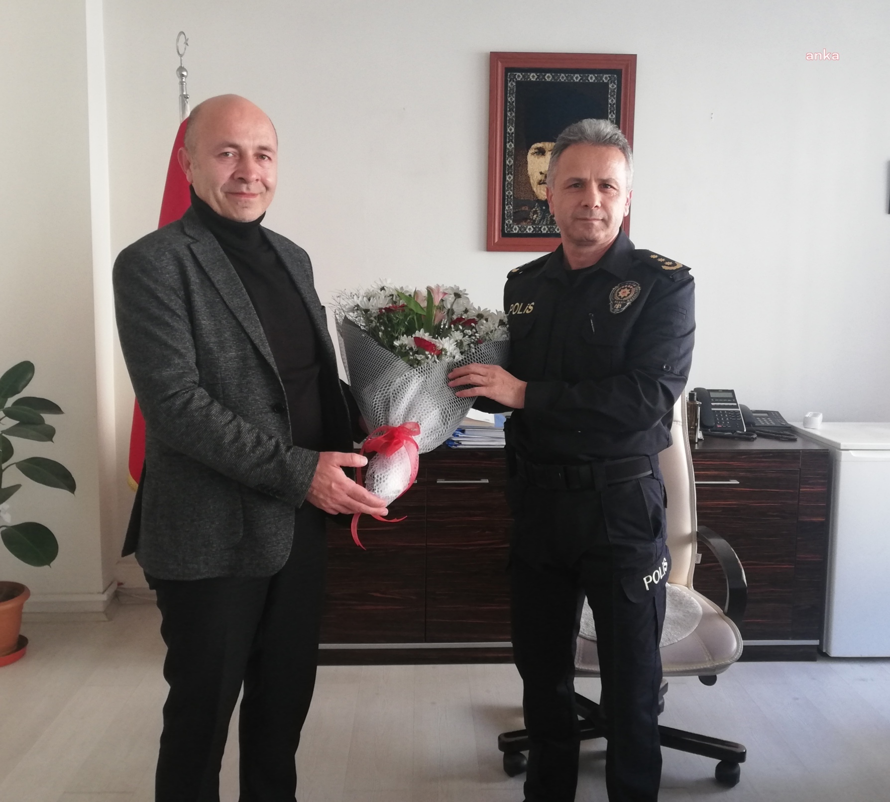 AMASRA BELEDİYE BAŞKANI ÇAKIR'DAN AMASRA İLÇE EMNİYET MÜDÜRLÜĞÜ’NE ZİYARET