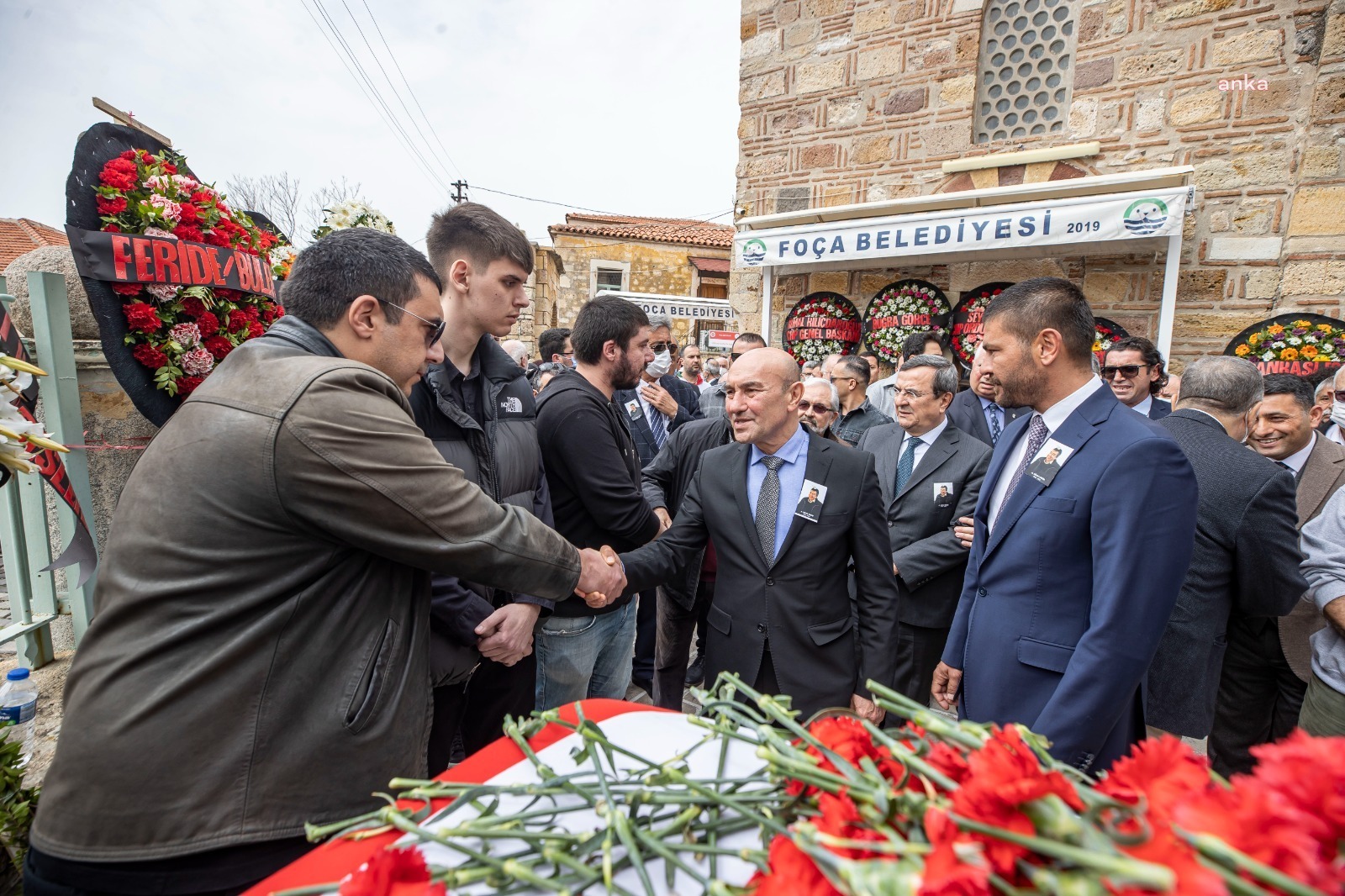 ESKİ FOÇA BELEDİYE BAŞKANI AHMET NİHAT DİRİM'E HÜZÜNLÜ VEDA