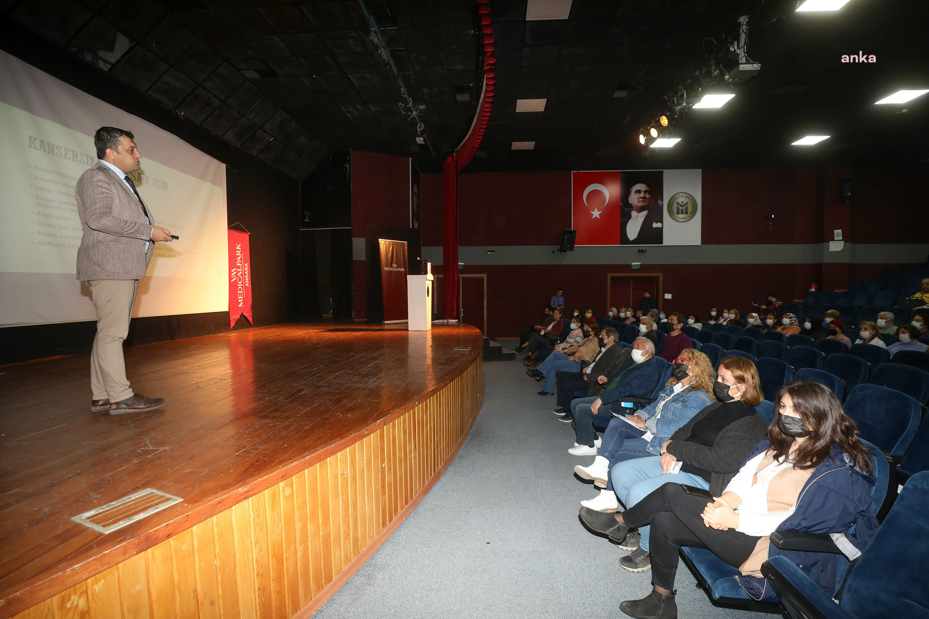 YENİMAHALLE’DE “KANSER VE BESLENME” SEMİNERİ