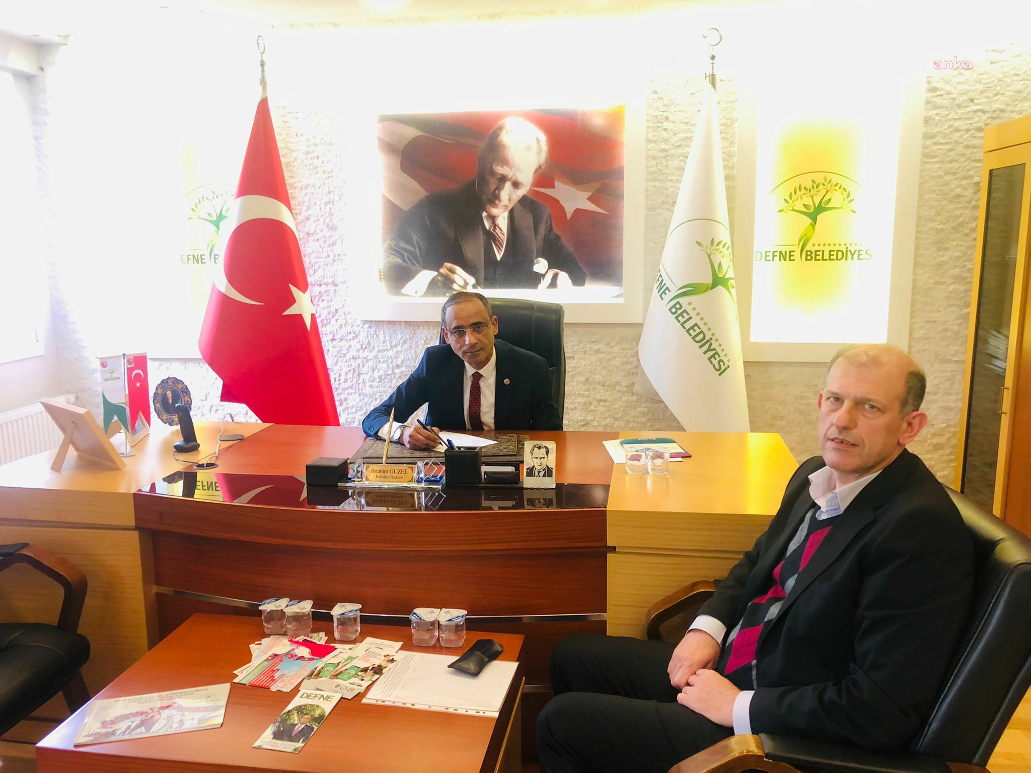 DEFNE BELEDİYE BAŞKANI İBRAHİM GÜZEL’DEN ANLAMLI DESTEK