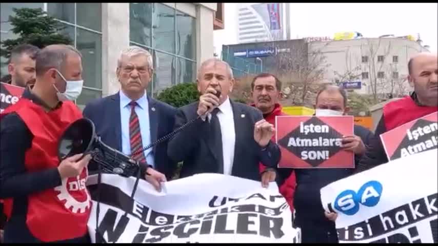 YILDIRIM KAYA'DAN “UYGUN KADRO YOK” DENİLEREK İŞTEN ATILAN ENERJİSA İŞÇİLERİNE DESTEK: "GÜNAYDIN, 16 YILDIR ÇALIŞAN İŞÇİYE UYGUN KADRO NEDİR"