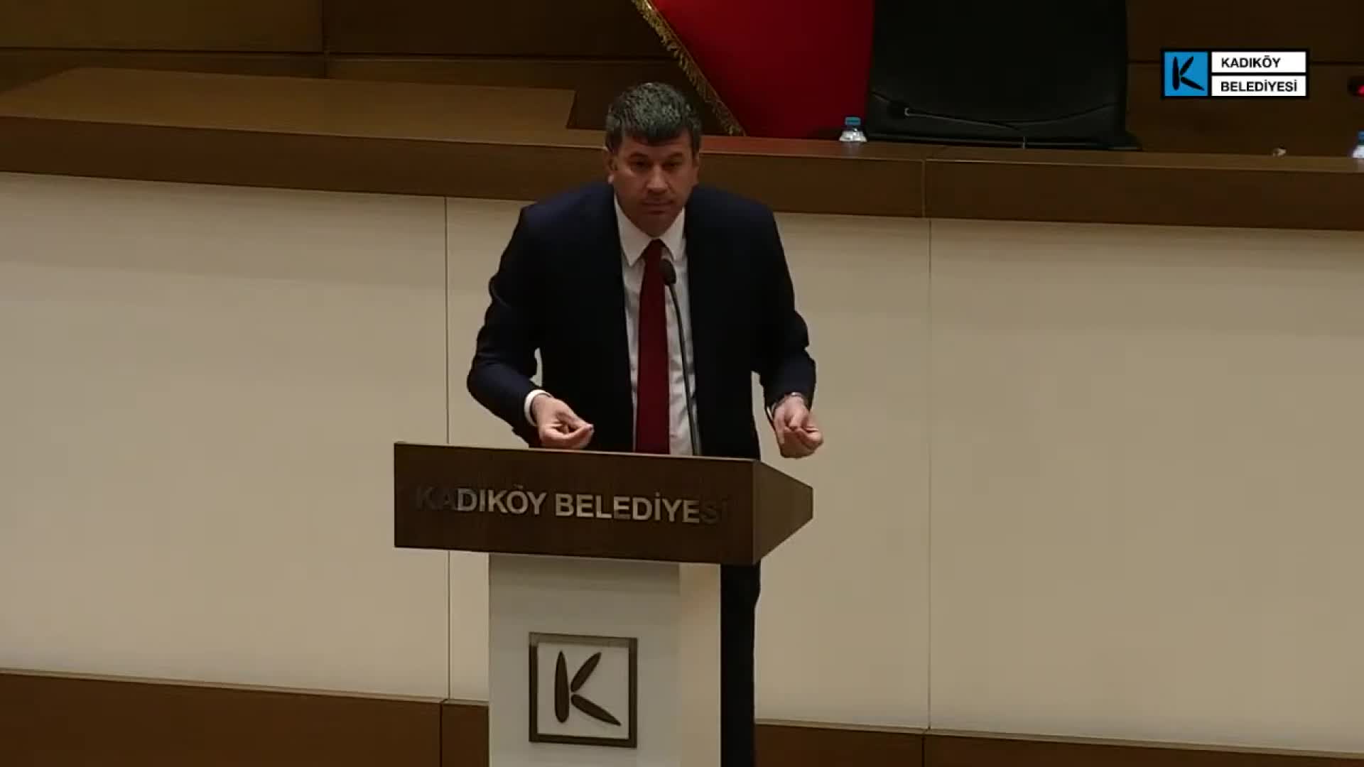 KADIKÖY BELEDİYE BAŞKANI ODABAŞI: İÇİŞLERİ BAKANLIĞI DEVLETİN BİR KURUMU DA KADIKÖY BELEDİYESİ DEĞİL Mİ?
