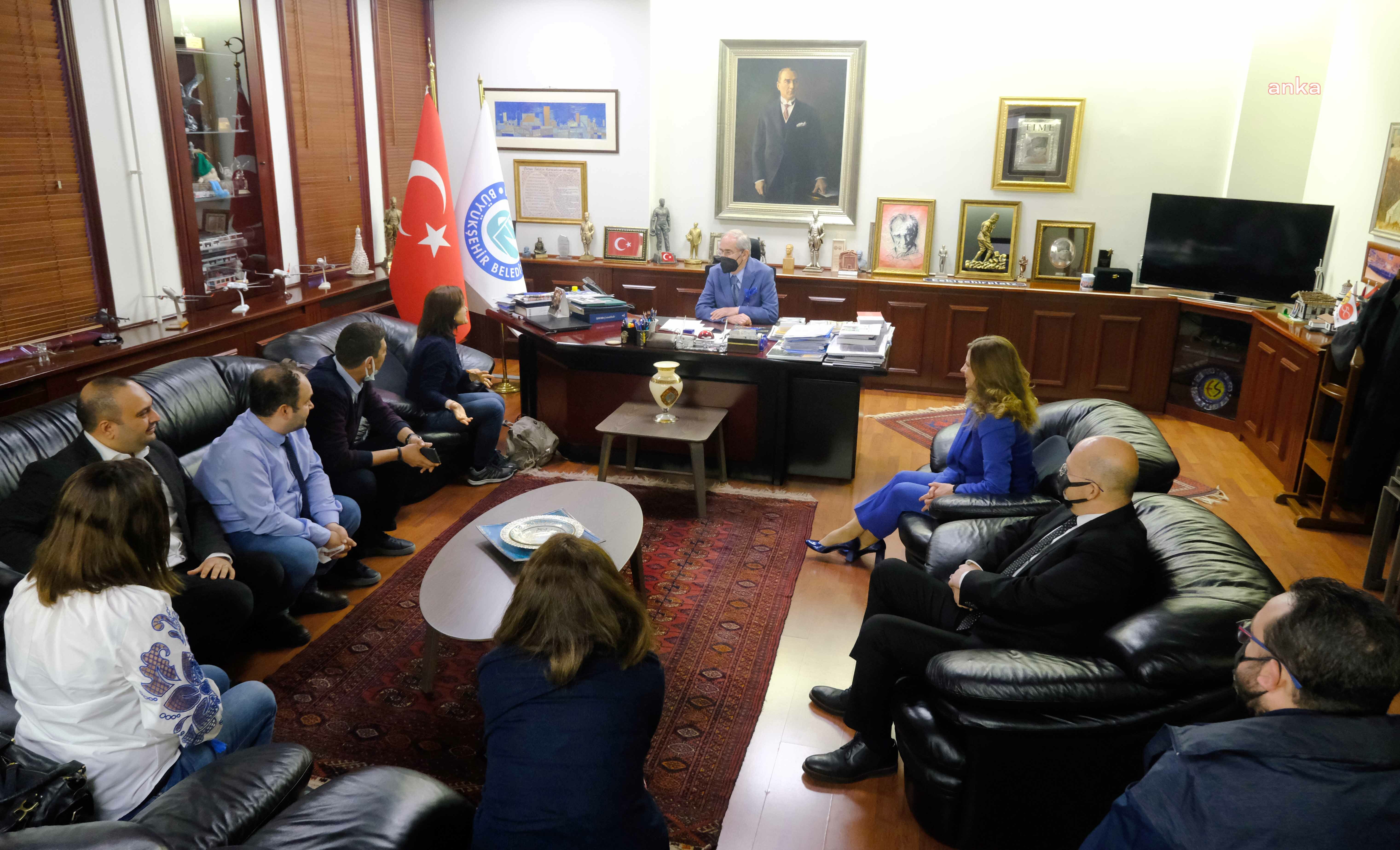 İSTANBUL BÜYÜKŞEHİR BELEDİYESİ'NDEN YILMAZ BÜYÜKERŞEN’E ZİYARET