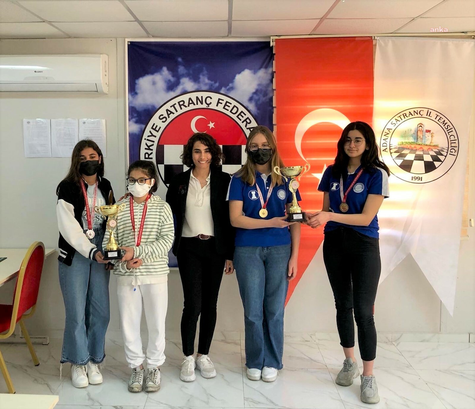 SEYHAN BELEDİYESPOR KULÜBÜ, SATRANÇTA ADANA BİRİNCİSİ OLDU