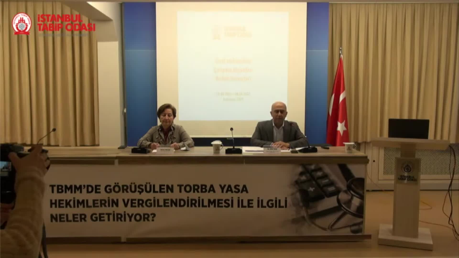 İSTANBUL TABİP ODASI: HEKİMLERİ 'SERBEST MESLEK ERBABI' OLARAK VERGİLENDİREN DÜZENLEMENİN İPTALİ İÇİN HER TÜRLÜ ÇALIŞMA YÜRÜTÜLECEK