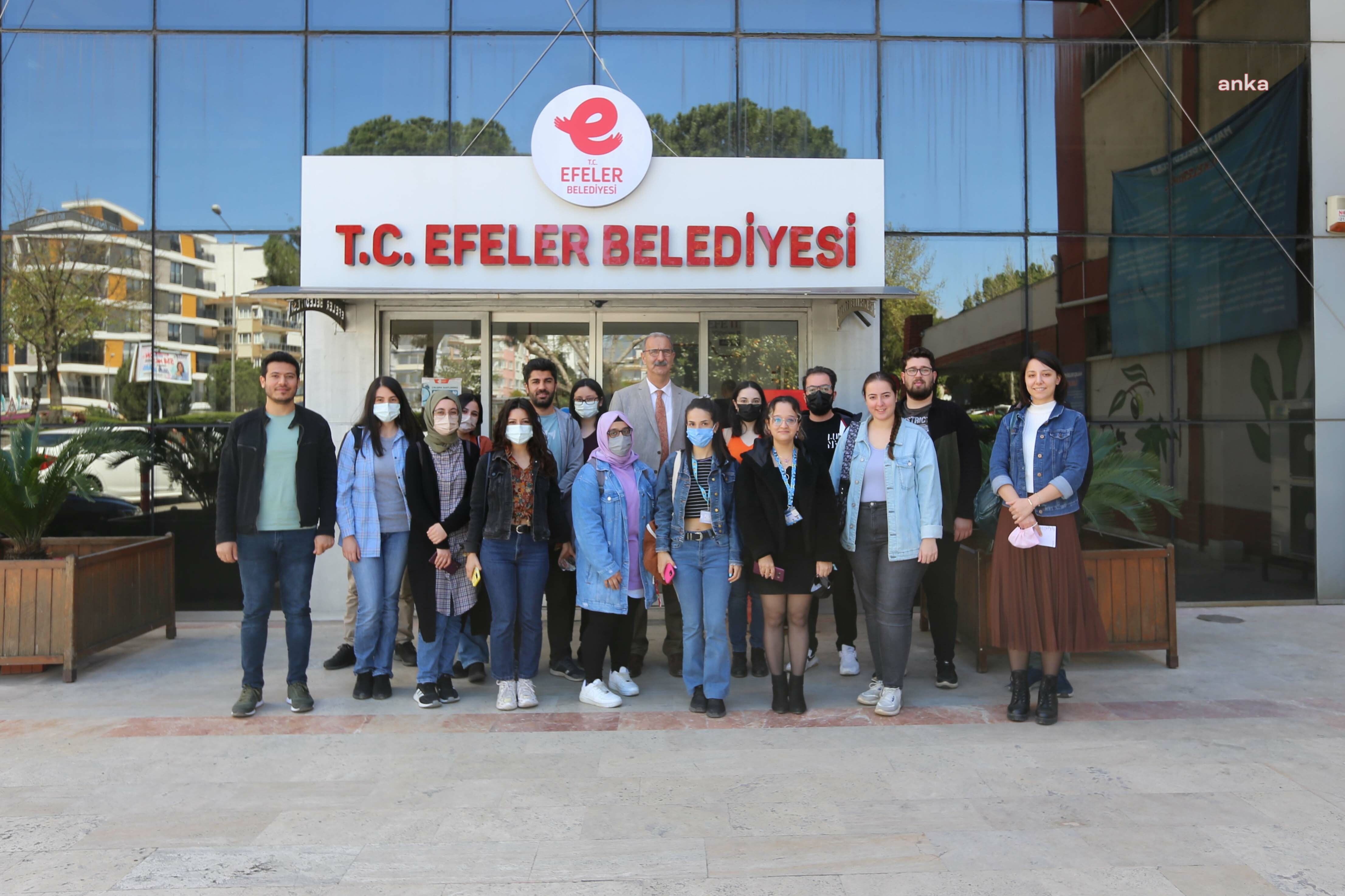 EFELER BELEDİYESİ TIP ÖĞRENCİLERİNİ AĞIRLADI