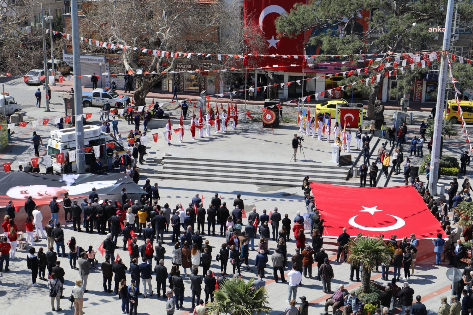 ATATÜRK’ÜN BURHANİYE’YE GELİŞİ TÖRENLE KUTLANDI