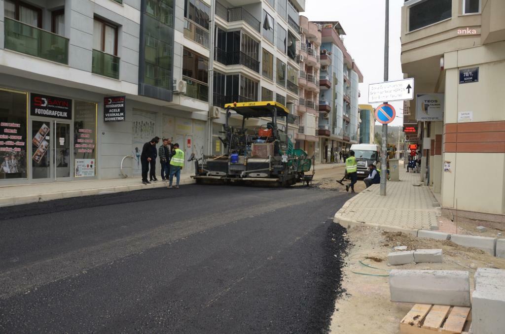 SEFERİHİSAR BELEDİYESİ, ASFALT ÇALIŞMALARINA HIZ KATTI