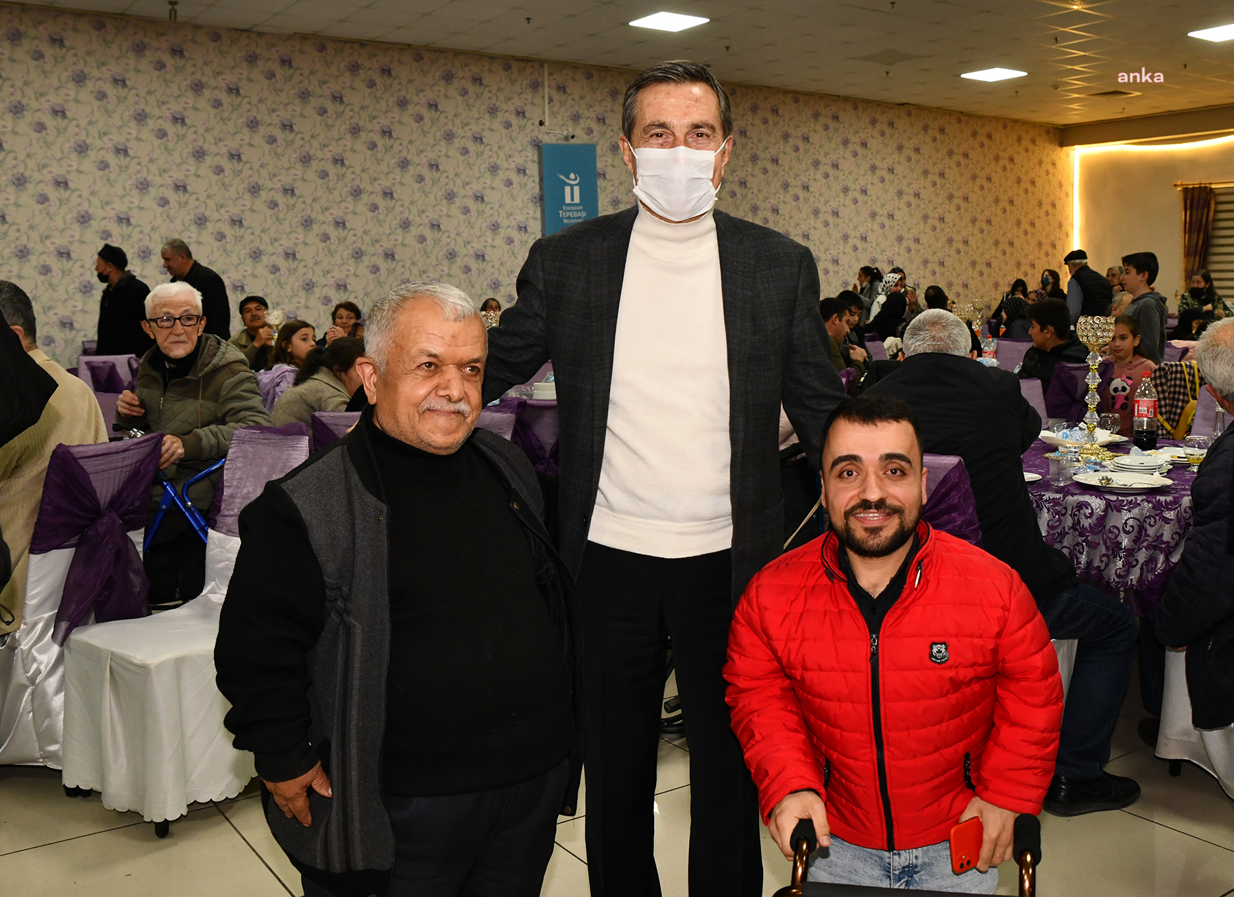 TEPEBAŞI BELEDİYE BAŞKANI ATAÇ, ENGELLİLER VE AİLELERİYLE İFTARDA BULUŞTU