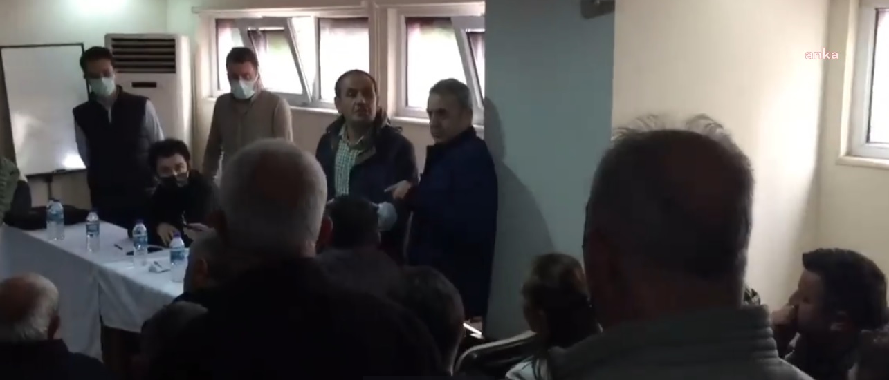HOPALILAR KAFES BALIKÇILIĞI YAPMAK İSTEYEN ŞİRKETİN ÇED TOPLANTISINA ENGEL OLDU