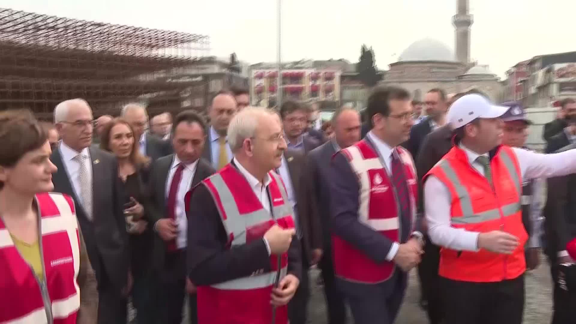 KILIÇDAROĞLU, İSTANBUL’UN TARİHİ YARIMADASINDA İNCELEME YAPTI