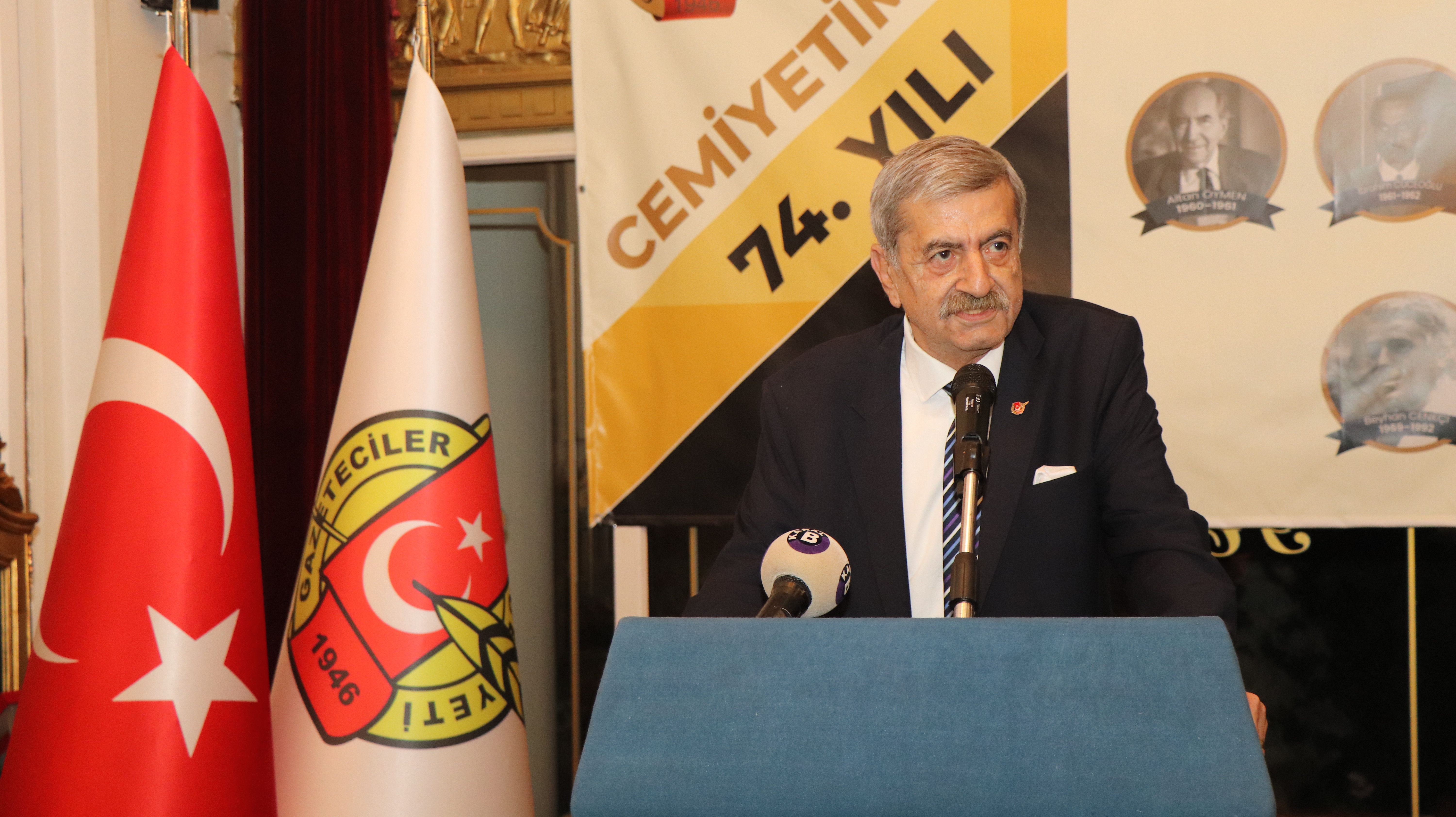 GAZETECİLER CEMİYETİ BAŞKANI BİLGİN: "KORKMUYORUZ, YILMAYACAĞIZ"