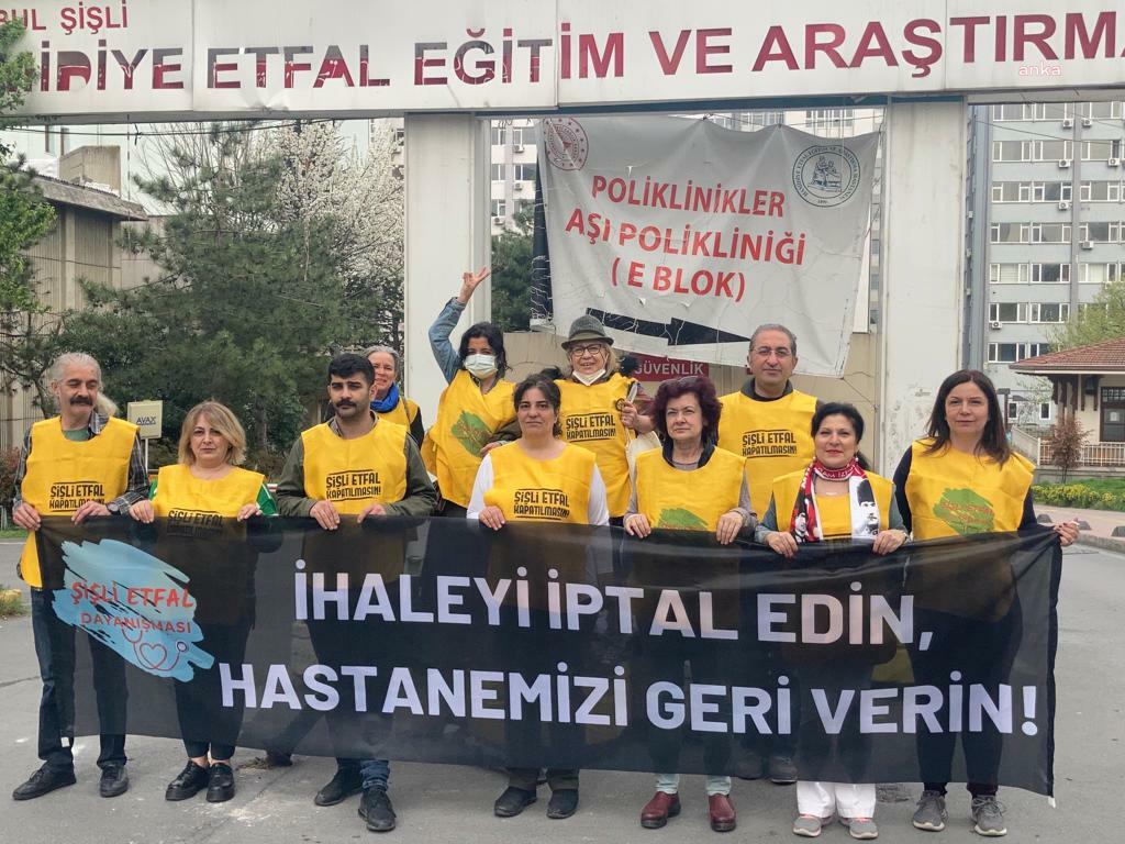 ŞİŞLİ HALKI, ETFAL HASTANESİ İÇİN MÜCADELEDEN VAZGEÇMİYOR: "TADİLAT İHALESİNİ DURDURMAYA HAZIRLANIYORUZ"