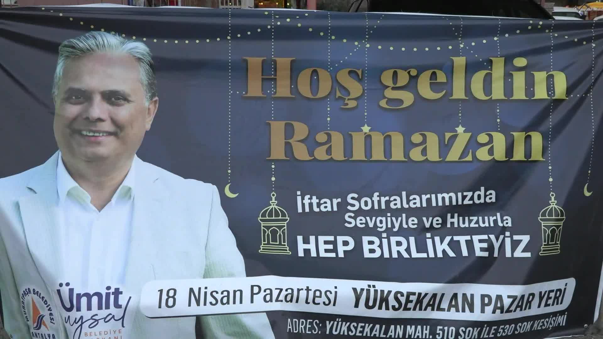 MURATPAŞA, BELEDİYE'NİN İFTAR SOFRALARINDA BULUŞUYOR