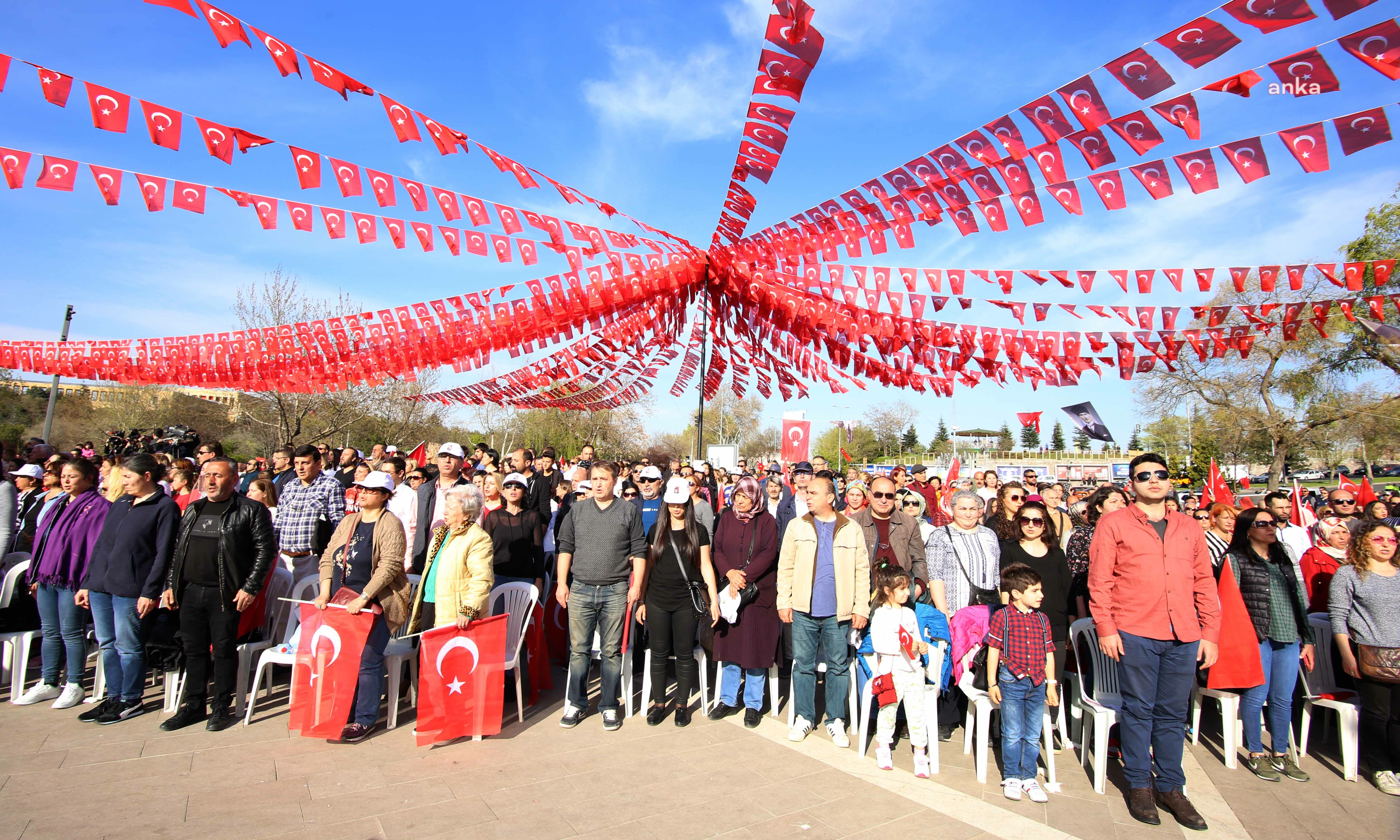 ÇANKAYA'DA DOLU DOLU 23 NİSAN KUTLAMASI