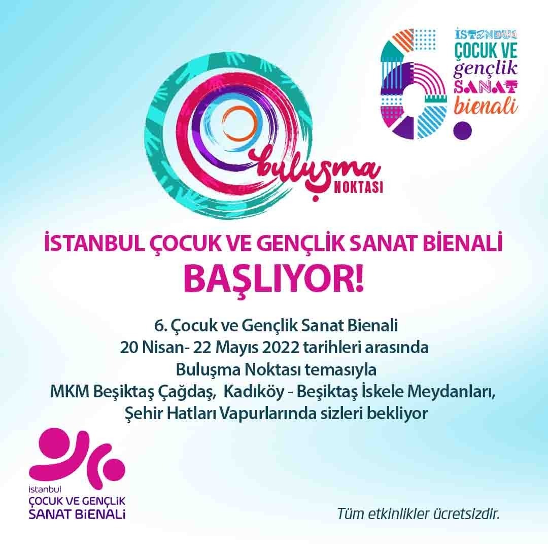 6. İSTANBUL ÇOCUK VE GENÇLİK SANAT BİENALİ BEŞİKTAŞ’TA BAŞLIYOR