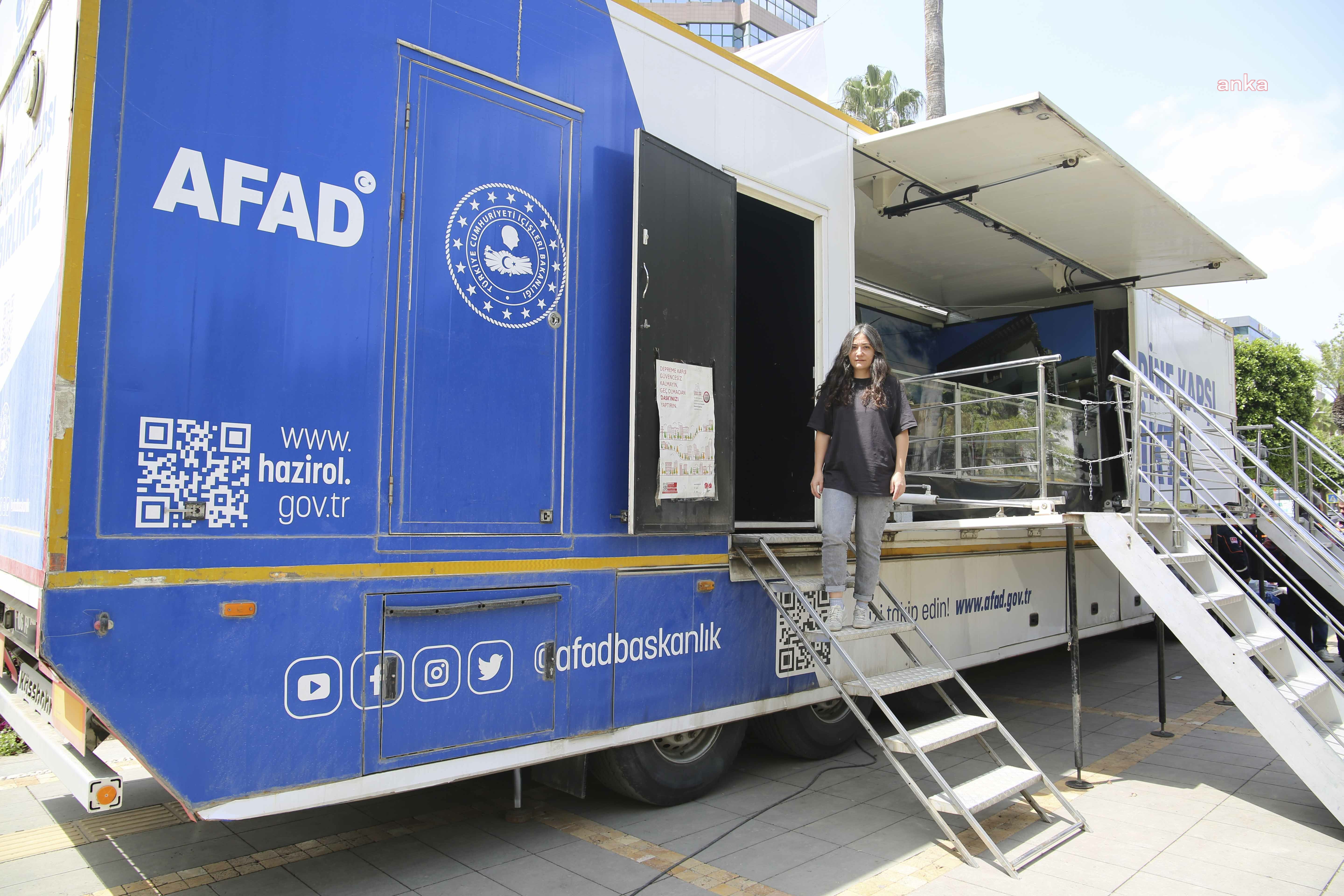 AFAD AFET SİMÜLASYON TIR'I ADANA’DA