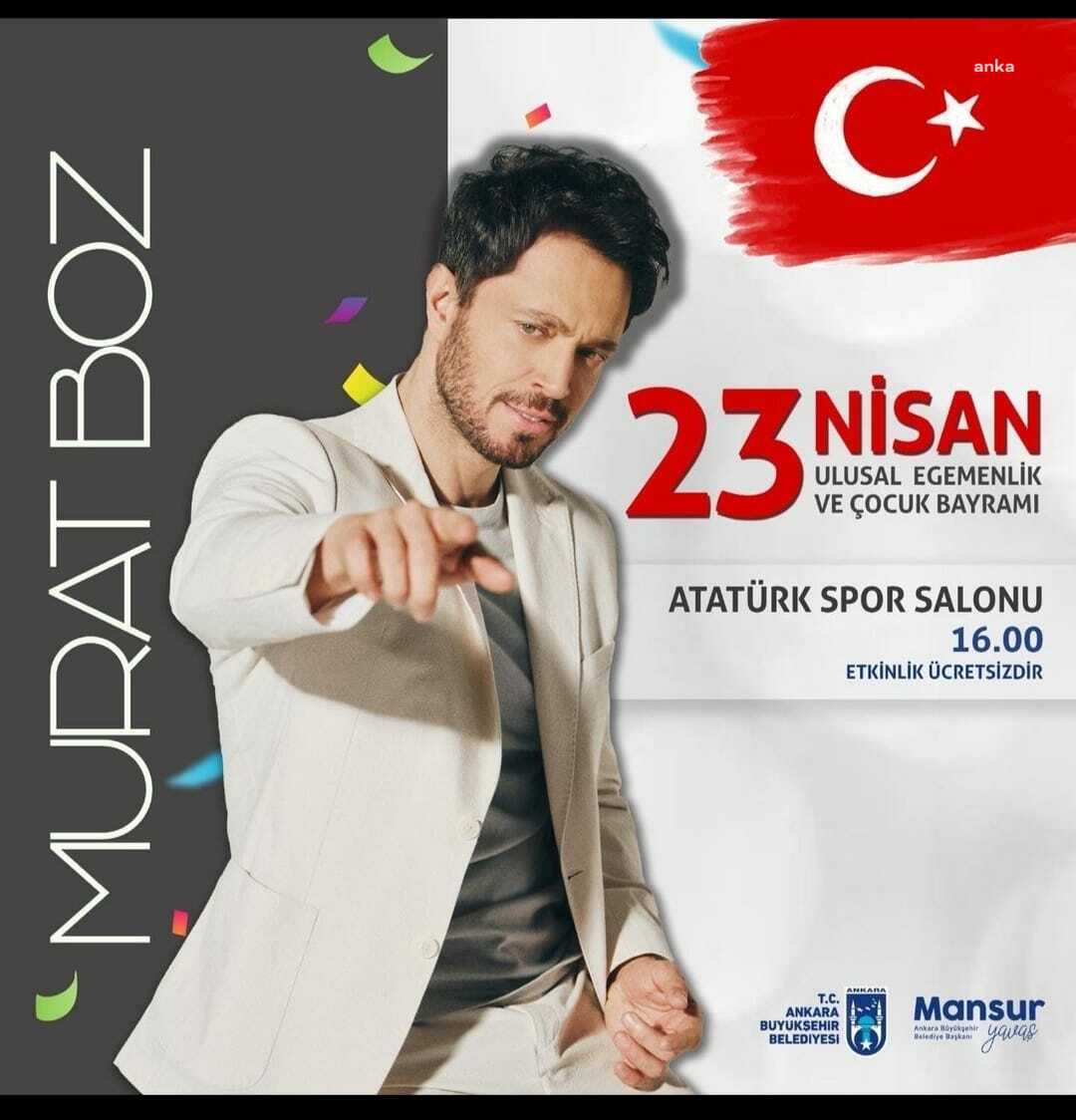 ANKARA BÜYÜKŞEHİR, 23 NİSAN’DA BAŞKENTLİLERİ KONSERLER VE ETKİNLİKLERLE BULUŞTURUYOR