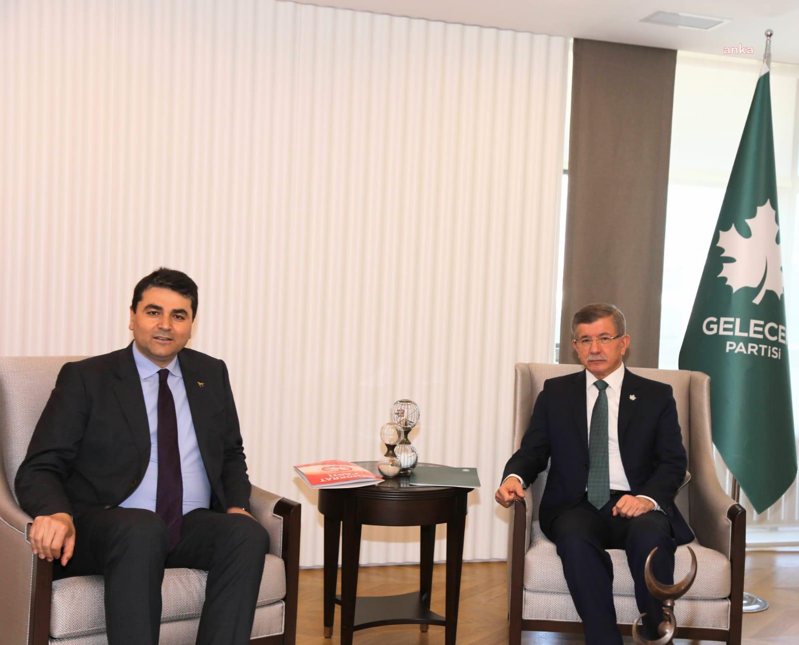 GÜLTEKİN UYSAL, AHMET DAVUTOĞLU’NU ZİYARET ETTİ