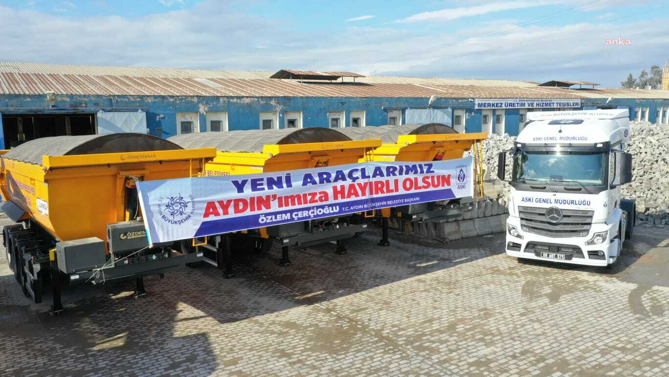 AYDIN BÜYÜKŞEHİR BELEDİYESİ, ARAÇ FİLOSUNU GENİŞLETTİ