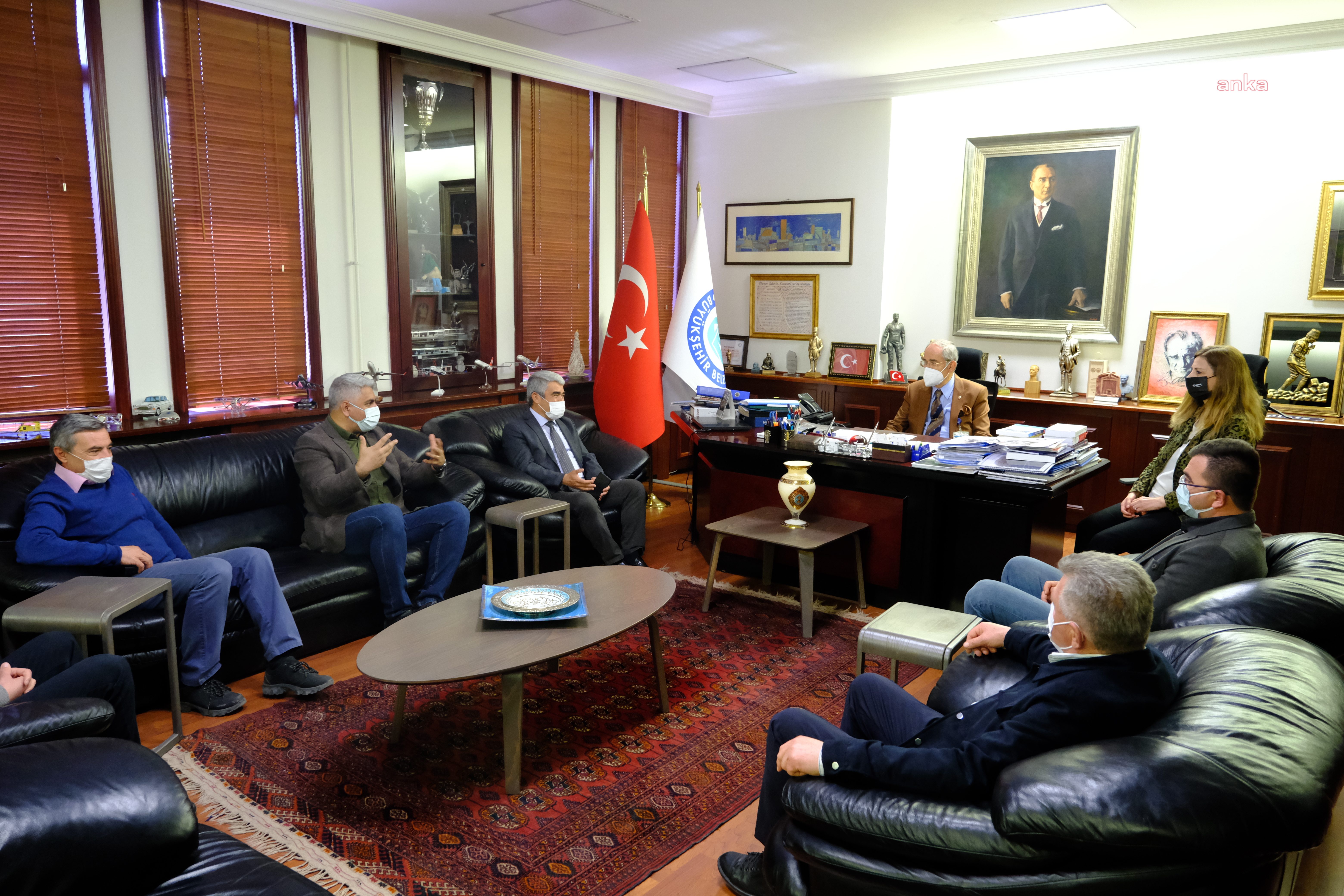 1 MAYIS KOMİTESİNDEN YILMAZ BÜYÜKERŞEN’E ZİYARET