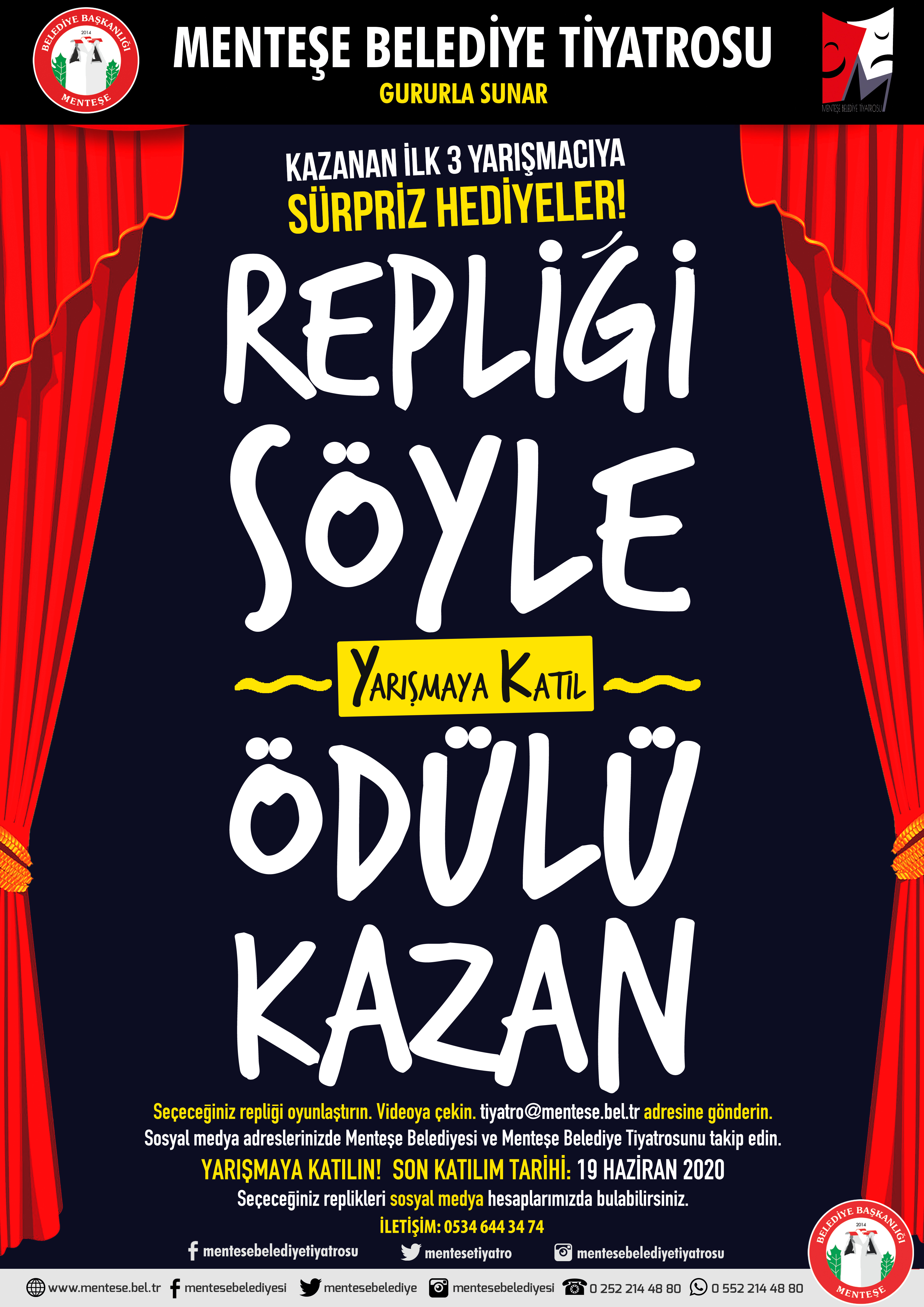 REPLİĞİ SÖYLE, ÖDÜLÜ KAZAN