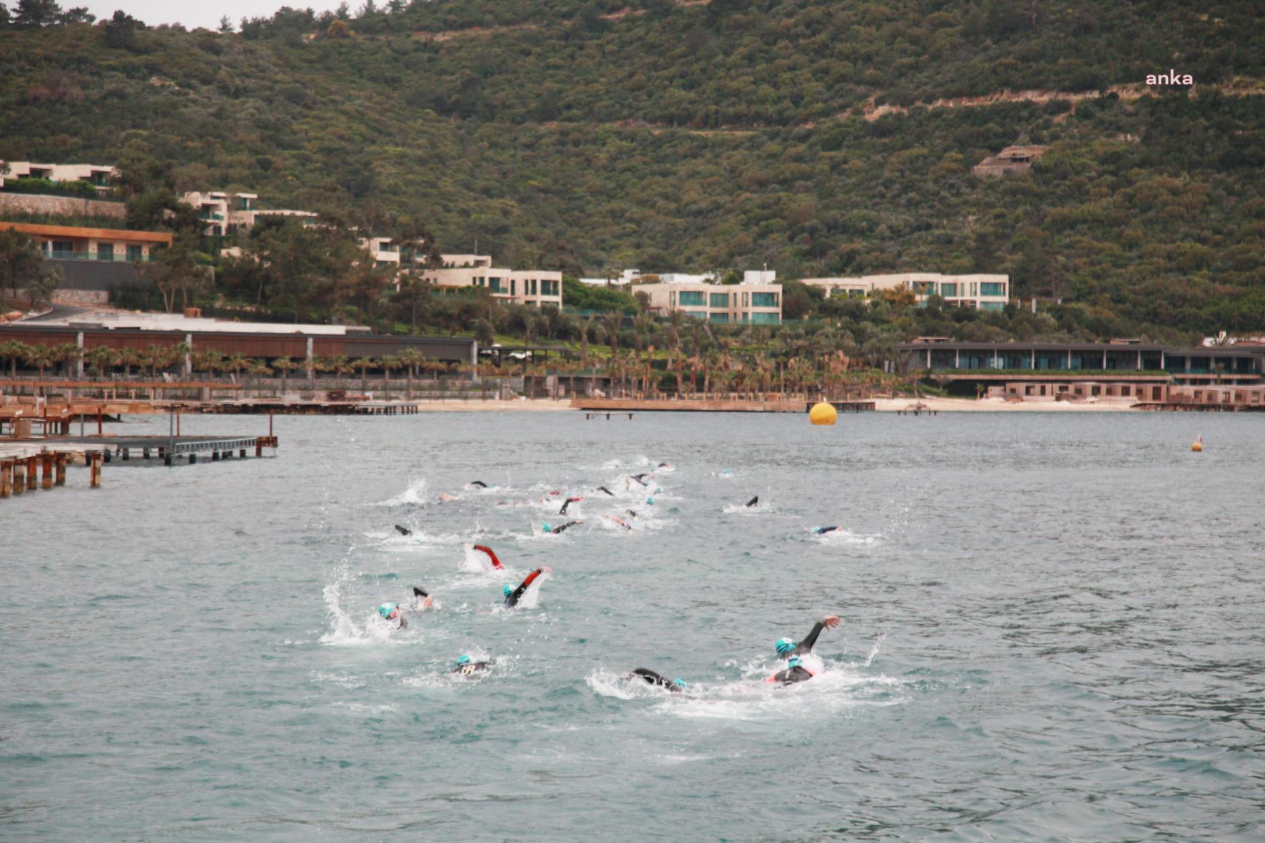BODRUM MAN & WOMAN CHALLENGE TRİATLON YARIŞI BAŞLADI