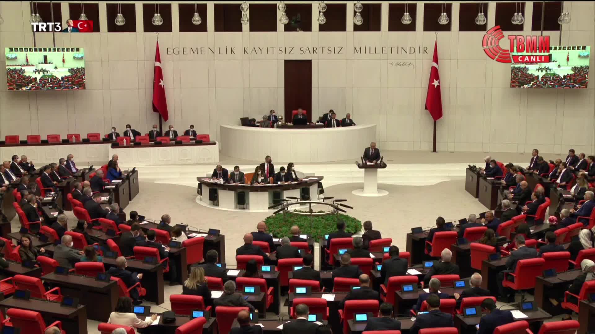 TATLIOĞLU: HAKİMİYETİN MİLLETİN MECLİSİNDEN SARAYLARA TAŞINMASI MİLLİ EGEMENLİĞİN HAYATIN AKIŞINDA BİR ALAN BULAMAMASIDIR