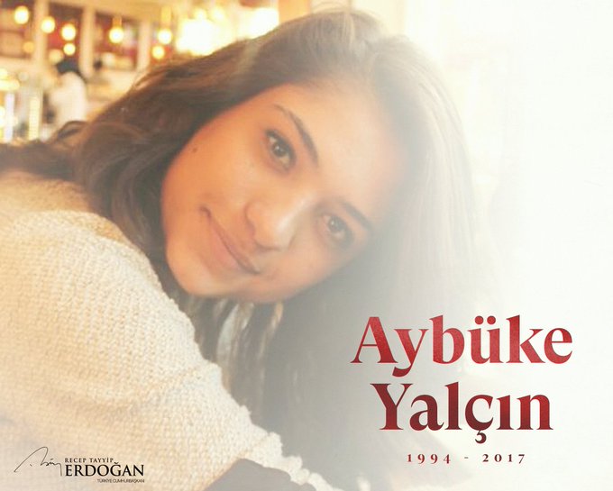 ERDOĞAN'DAN AYBÜKE ÖĞRETMEN PAYLAŞIMI