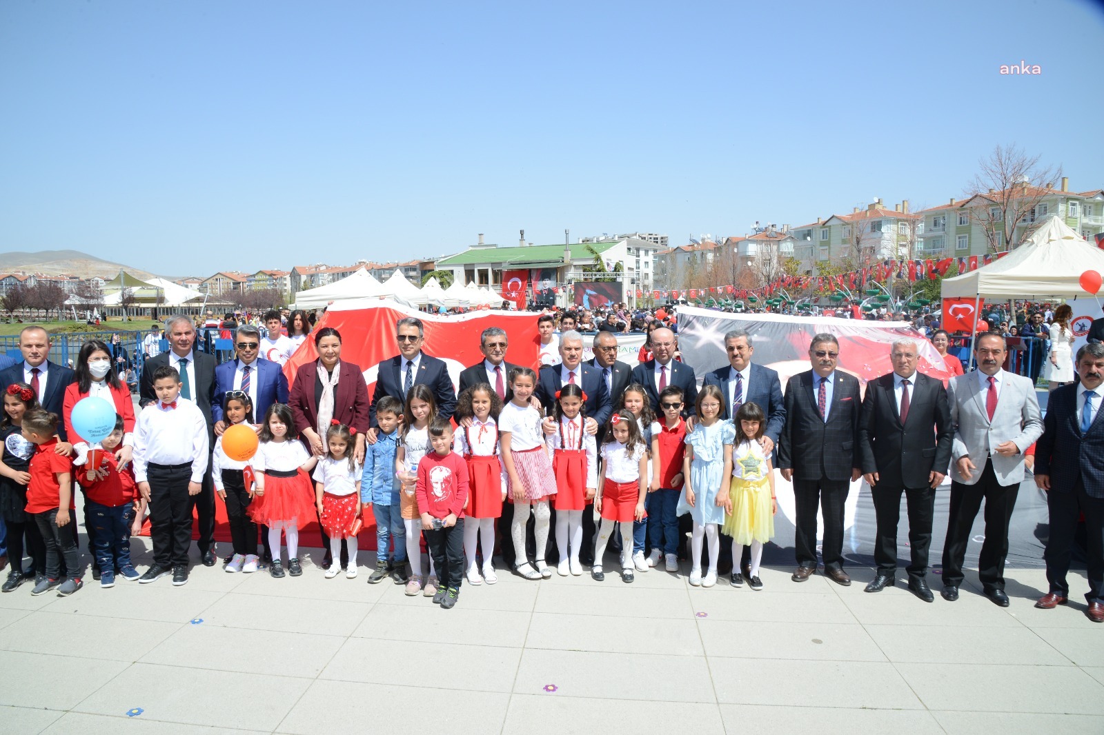 KIRŞEHİR'DE 23 NİSAN ULUSAL EGEMENLİK VE ÇOCUK BAYRAMI COŞKUYLA KUTLANDI
