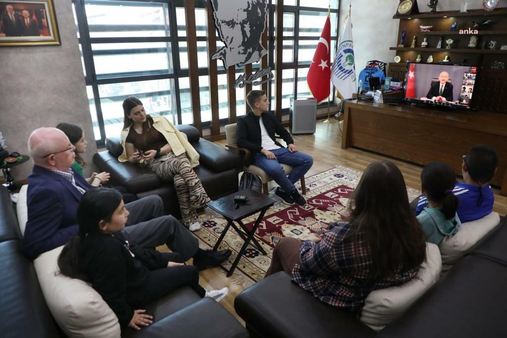 ODUNPAZARI BELEDİYESİ, CHP BALKAN MASASI'NIN DÜZENLEDİĞİ ‘102 ÇİÇEK ÇOCUK DEĞİŞİM PROGRAMI’NA KATILDI