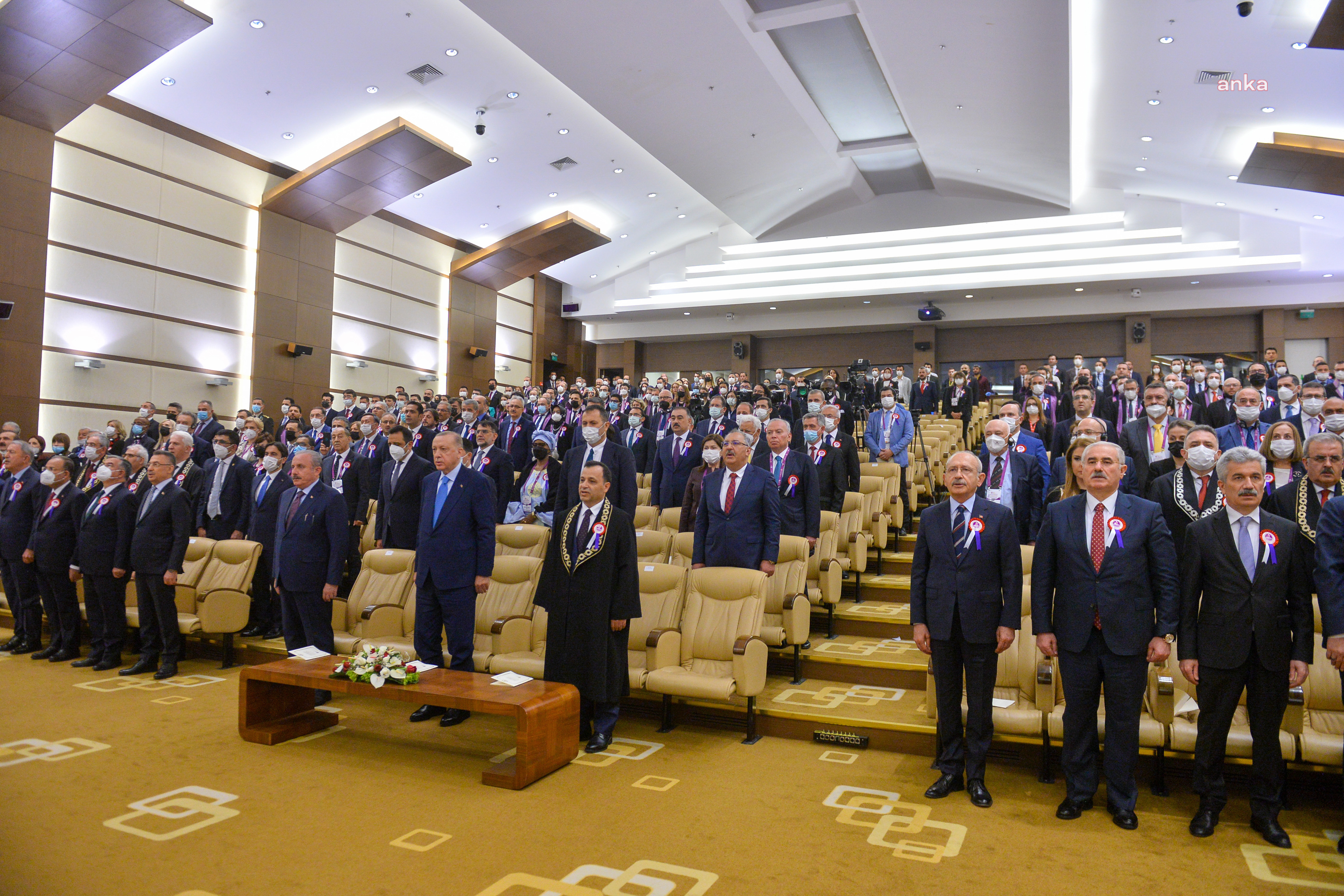 KILIÇDAROĞLU, AYM'NİN 60. KURULUŞ YIL DÖNÜMÜ TÖRENİNE KATILDI