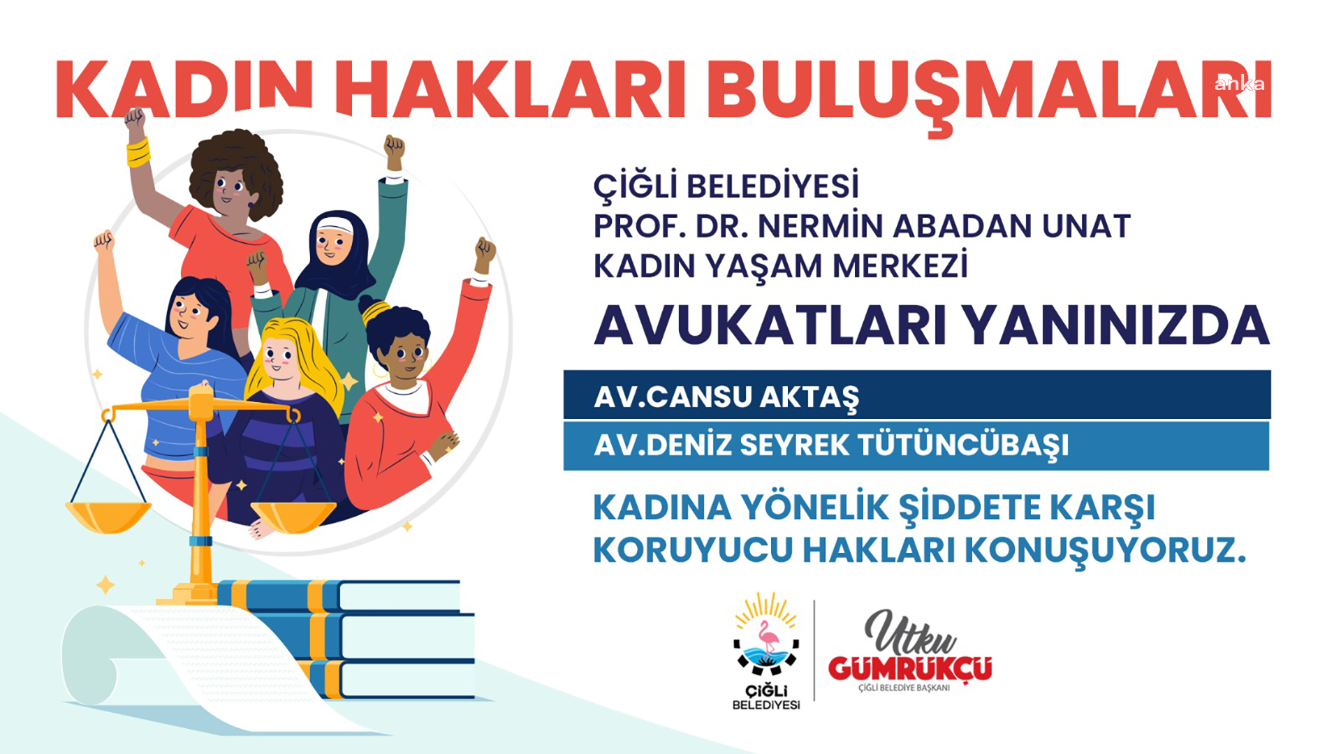 ÇİĞLİ BELEDİYESİ’NDEN KADINA YÖNELİK ŞİDDETLE MÜCADELEYE HUKUKİ DESTEK