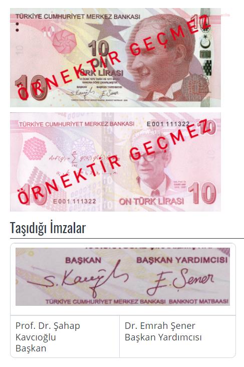 YENİ BASIM 10 LİRALAR BUGÜN TEDAVÜLE GİRDİ