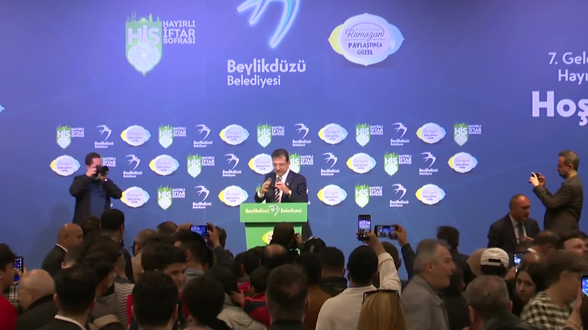 İMAMOĞLU: “KADİR GECESİ'NDE BİLE, RAMAZAN AYINDA BİLE İFTİRA İLE KUMPAS İLE BİZE KÖTÜLÜK DÜŞÜNENLERE BİLE ALLAH YARDIM ETSİN”