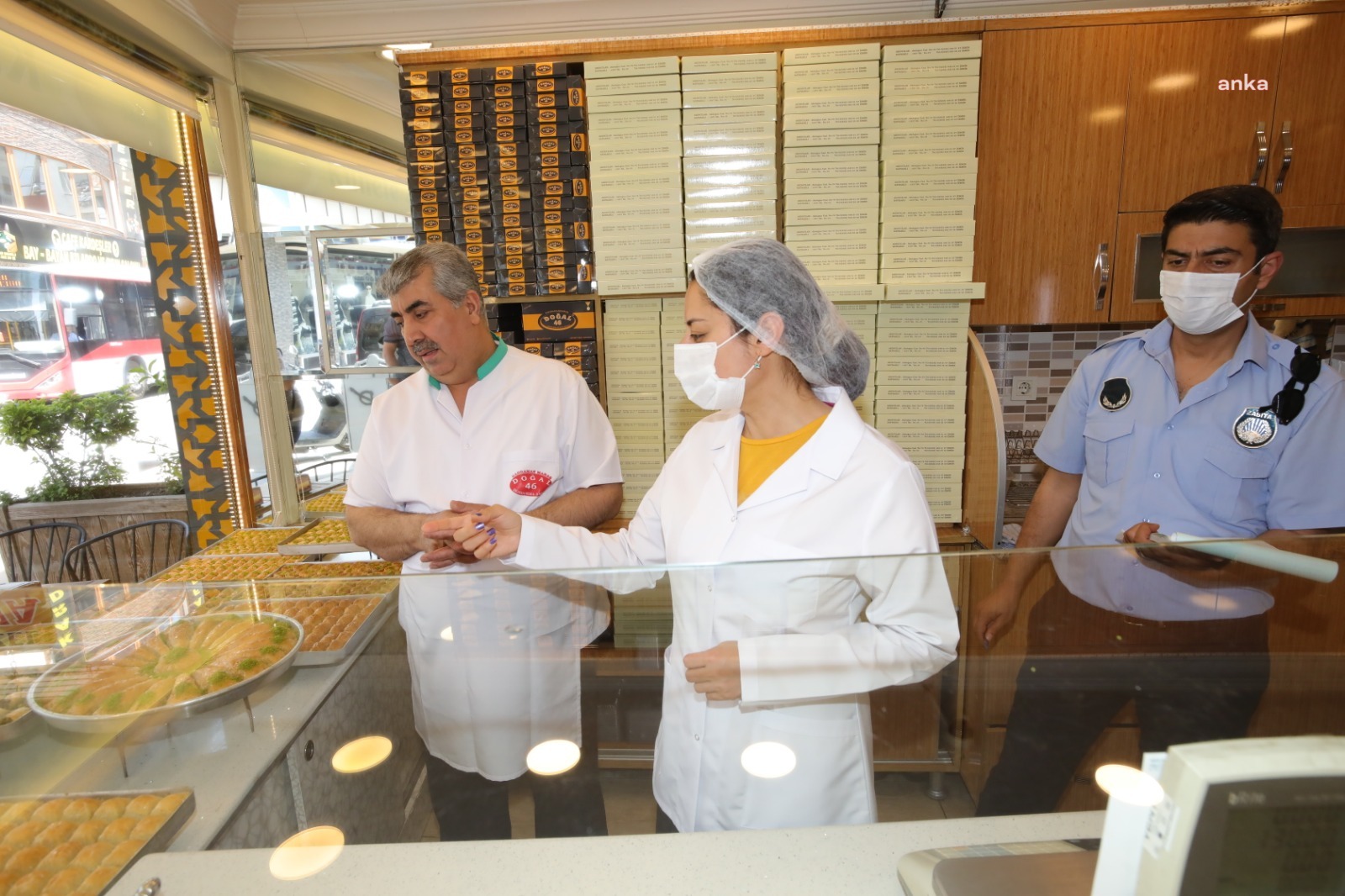 BAYRAKLI ZABITASI BAYRAM DENETİMİNDE