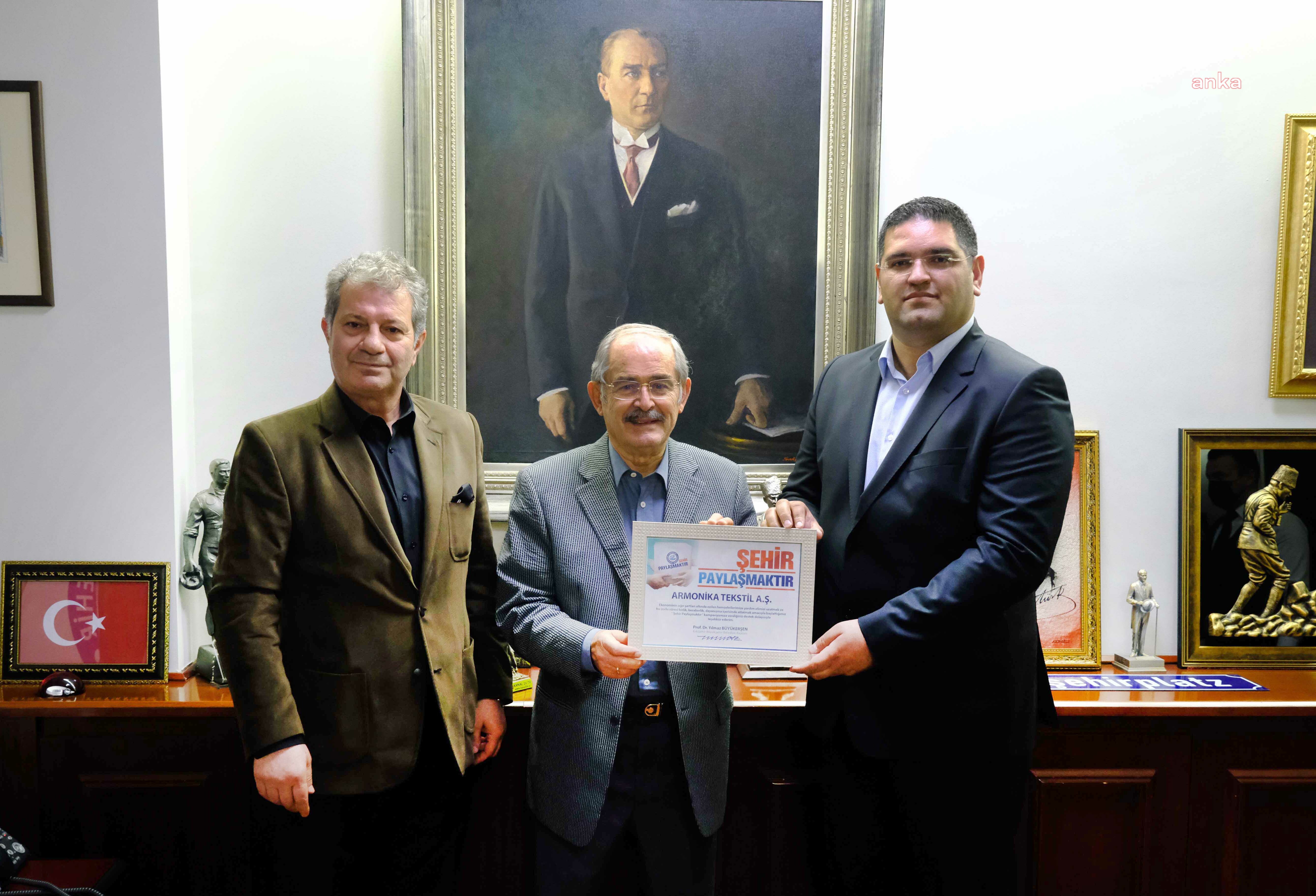 ESKİŞEHİR'DE "ŞEHİR PAYLAŞMAKTIR" DAYANIŞMASINA ÖRNEK DESTEK