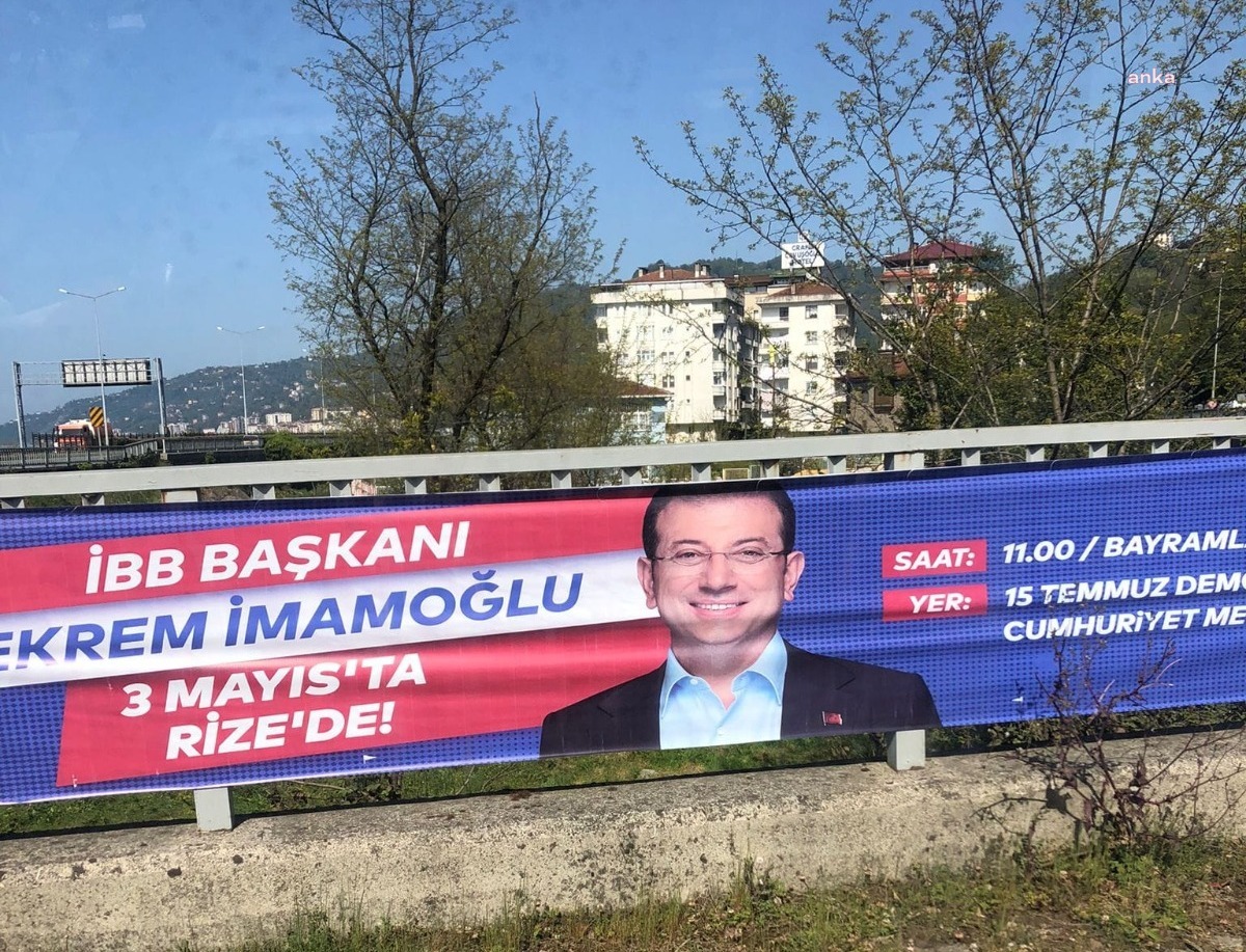 EKREM İMAMOĞLU’NUN BAYRAMLAŞMA AFİŞLERİNİN RİZE’DE KALDIRILMASI TBMM GÜNDEMİNDE