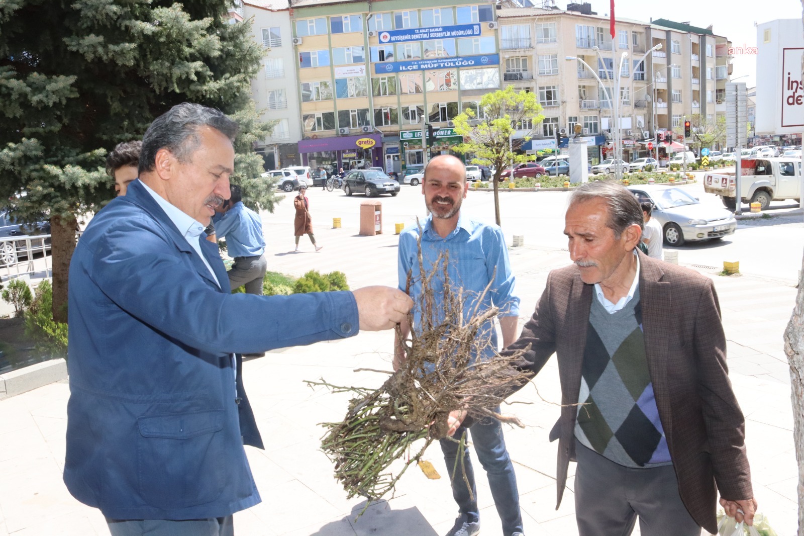SEYDİŞEHİR BELEDİYESİ 35 BİN GÜL FİDANI DAĞITTI