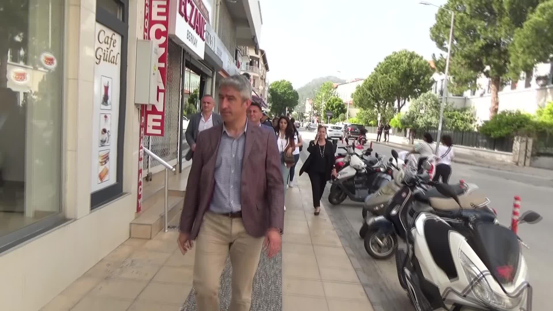 MARMARİS BELEDİYE BAŞKANI MEHMET OKTAY MARMARİSLİLERLE BAYRAMLAŞTI