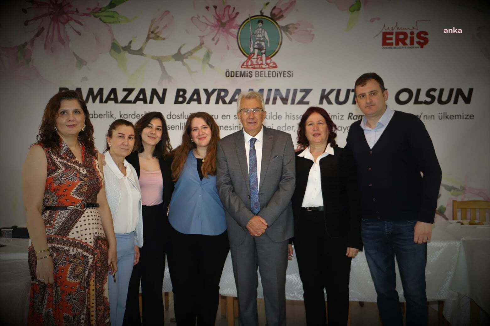ÖDEMİŞ’TE BAYRAMLAŞMA TÖRENİ