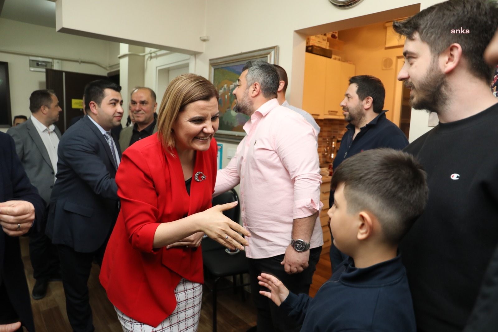 İZMİT BELEDİYE BAŞKANI HÜRRİYET, KOCAELİ MAKEDONYA GÖÇMENLERİ DERNEĞİ BAYRAMLAŞMASINA KATILDI